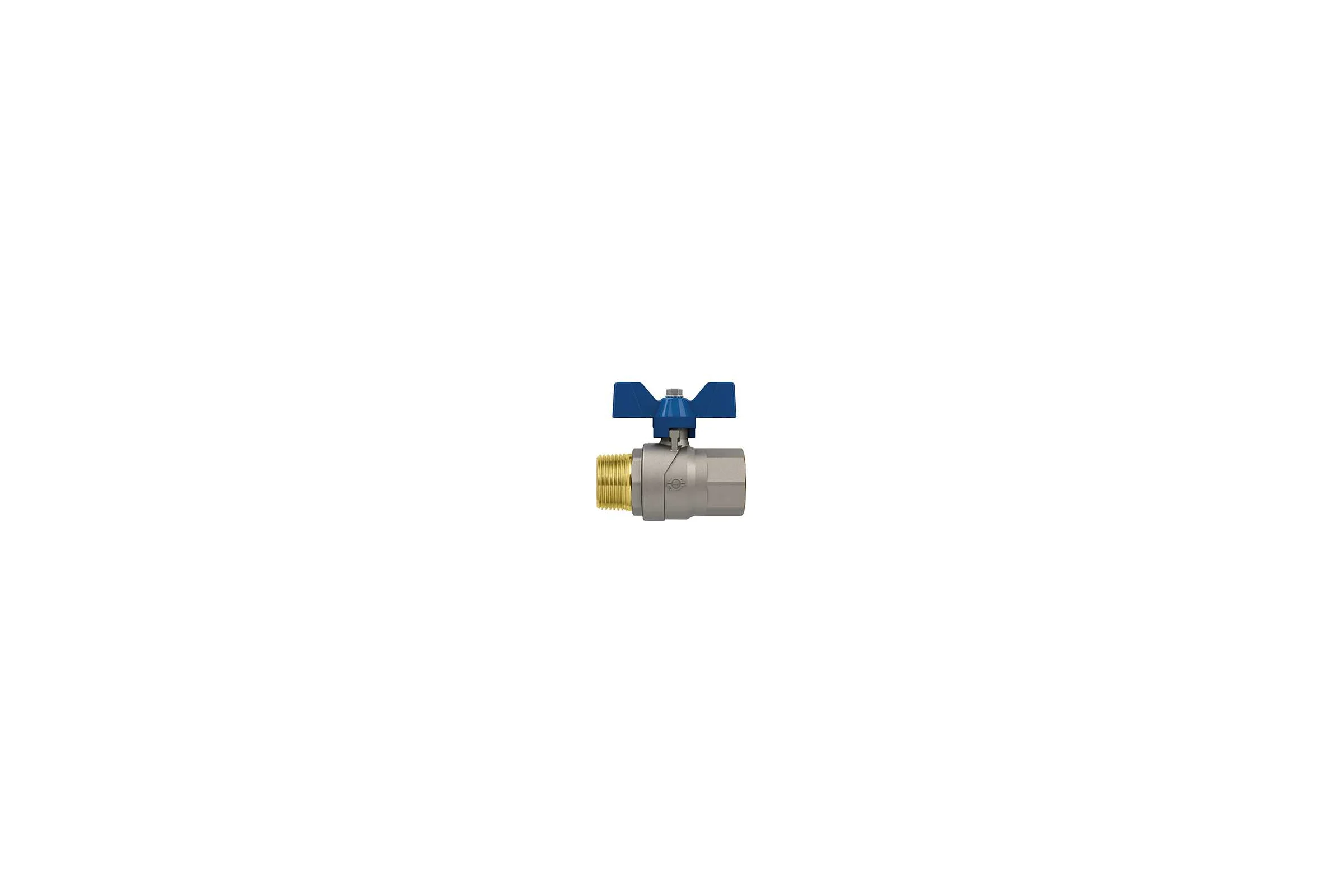 Кран шаровой FIV 1/2" г/ш, бабочка 80004013