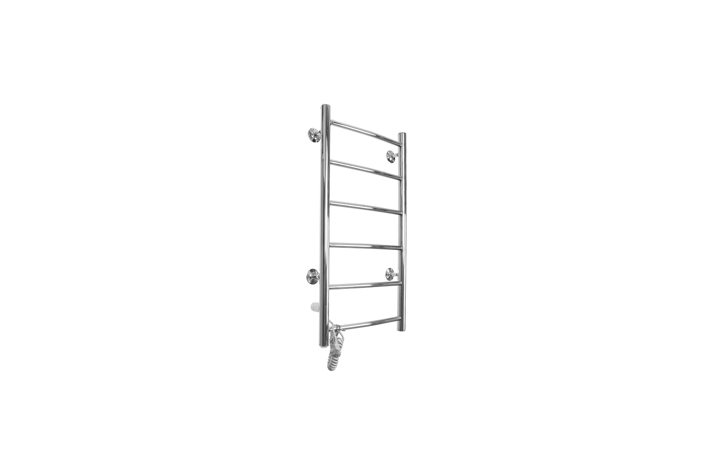 Полотенцесушитель электрический Domoterm Классик DMT 109-6 40x81 EKTD L сенсорный диммер, хром, 4680419504526