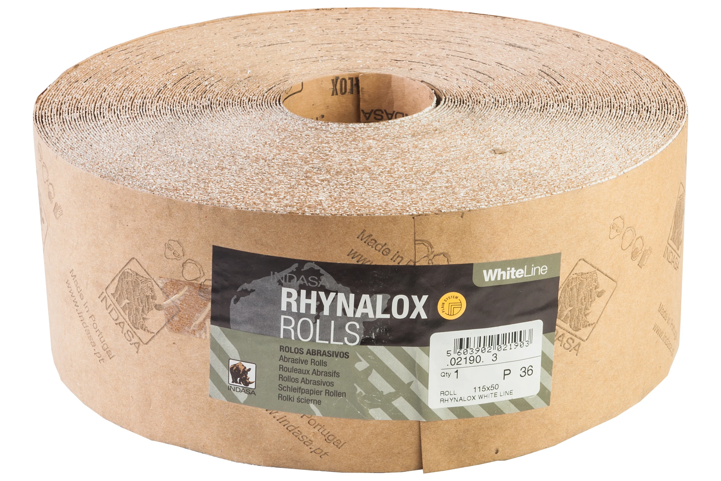 Рулон RHYNALOX (115 мм; 50 м; Р36) INDASA 02190