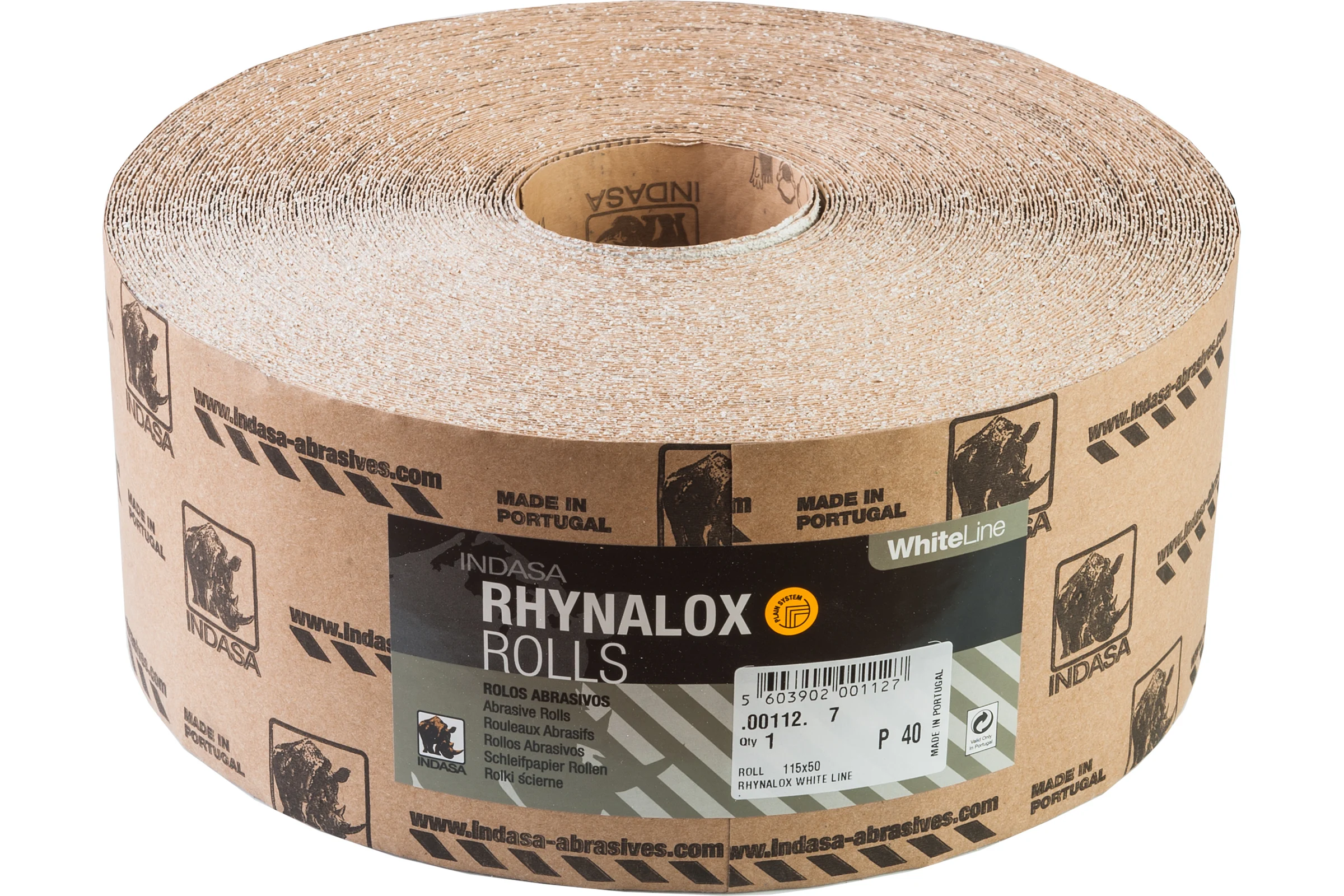 Рулон RHYNALOX (115 мм; 50 м; Р40) INDASA 00112