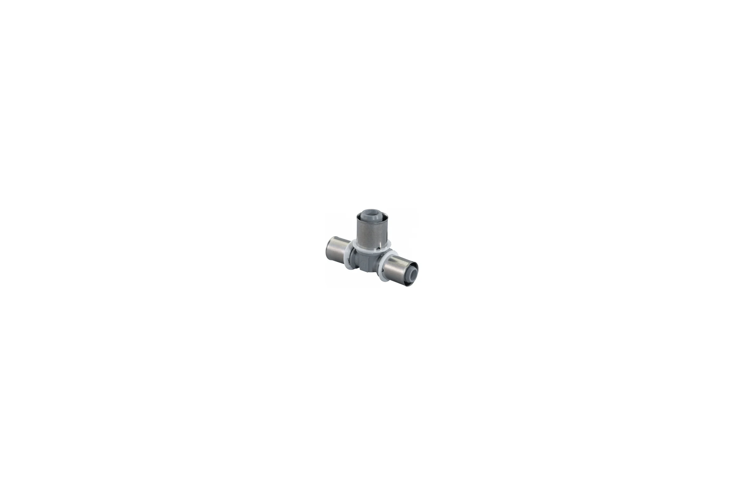 Тройник редукционный компзиционный UPONOR S-PRESS PPSU 20-16-16 '10В UP 1022723