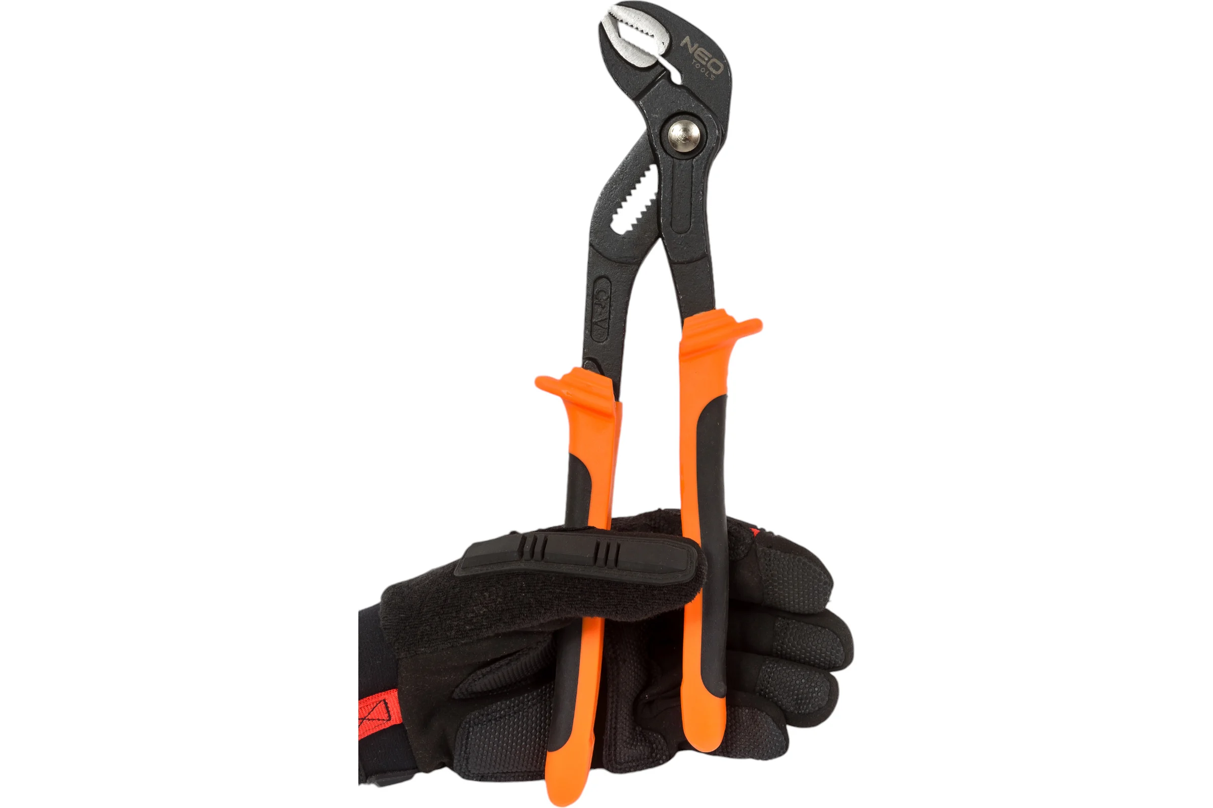 Трубные клещи NEO Tools CrV, 300 мм, диапазон 0-46 мм 01-203