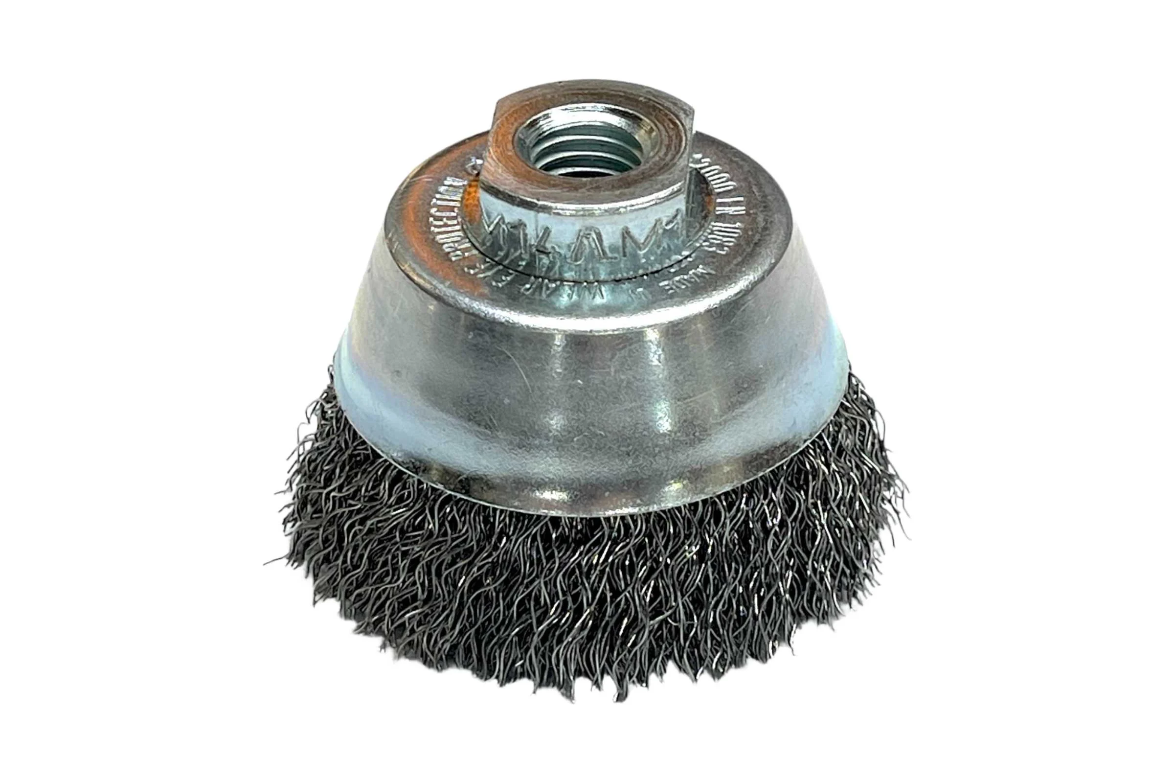 Щетка чашка гофрированная Lessmann Д65 М14 0,35мм, сталь 421167OV