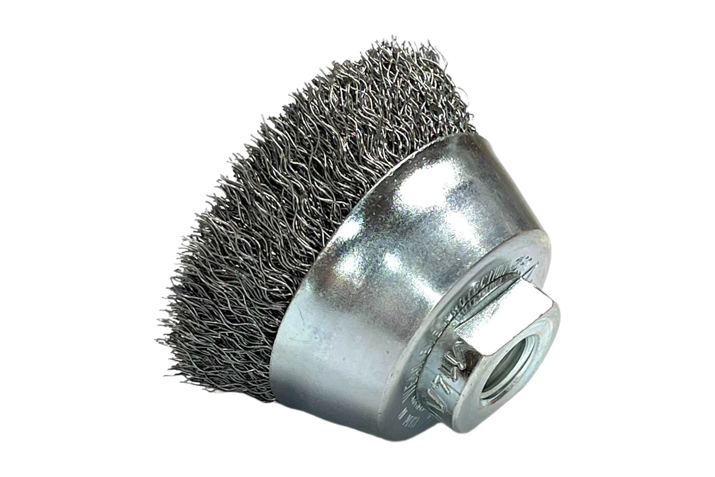 Щетка чашка гофрированная Lessmann Д65 М14 0,35мм, сталь 421167OV