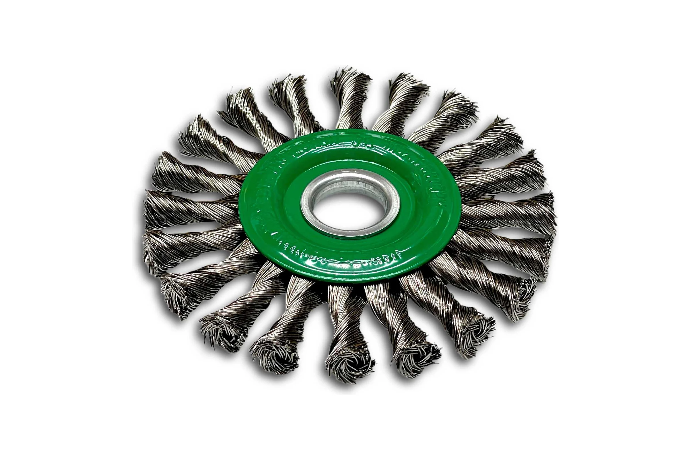 Щетка дисковая жгутовая Lessmann Д 125х14х22,2 х0,5мм, нерж 473811OP