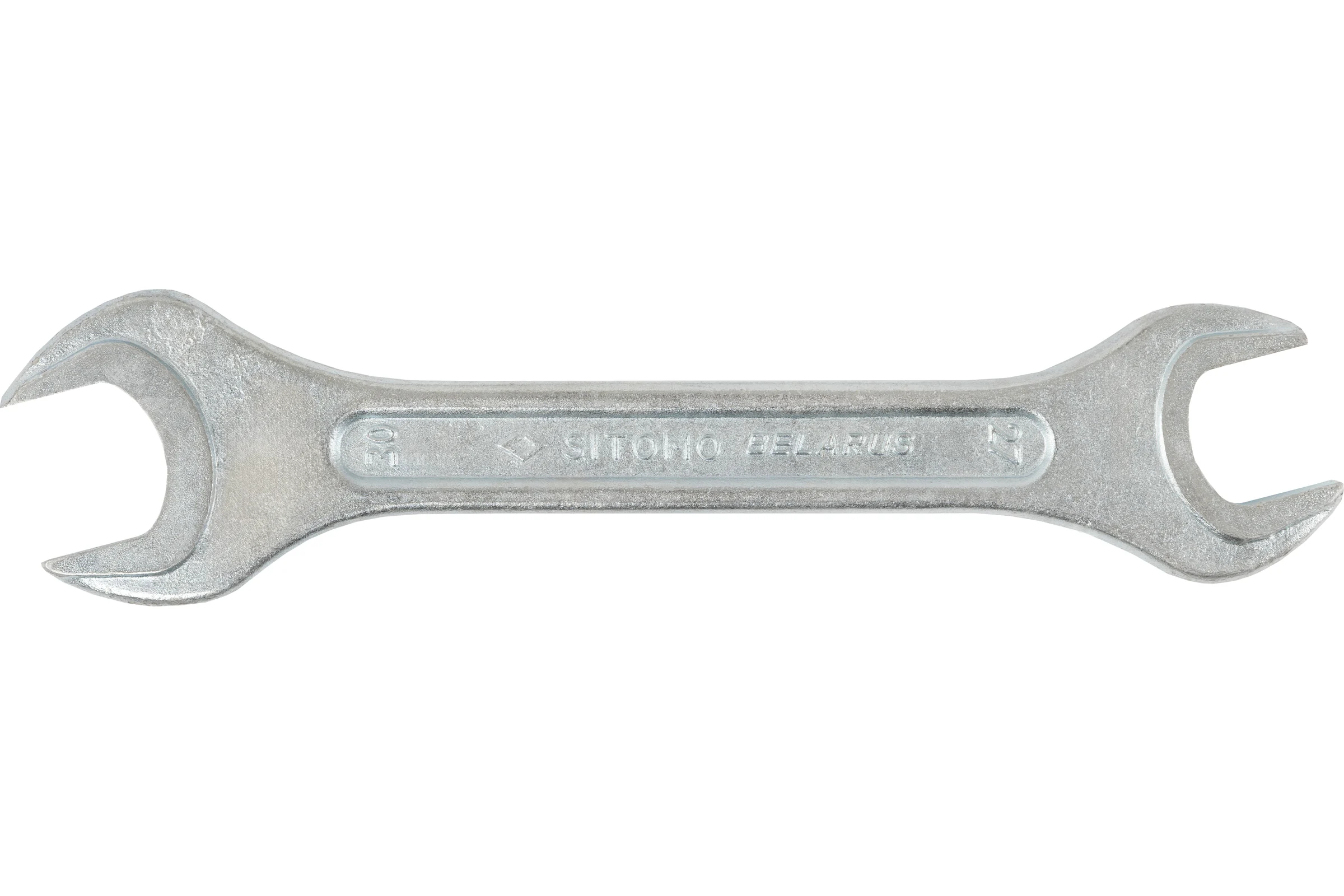 Ключ гаечный SITOMO BELARUS рожковый, двусторонний, 27x30 мм, оцинкованный 1141570