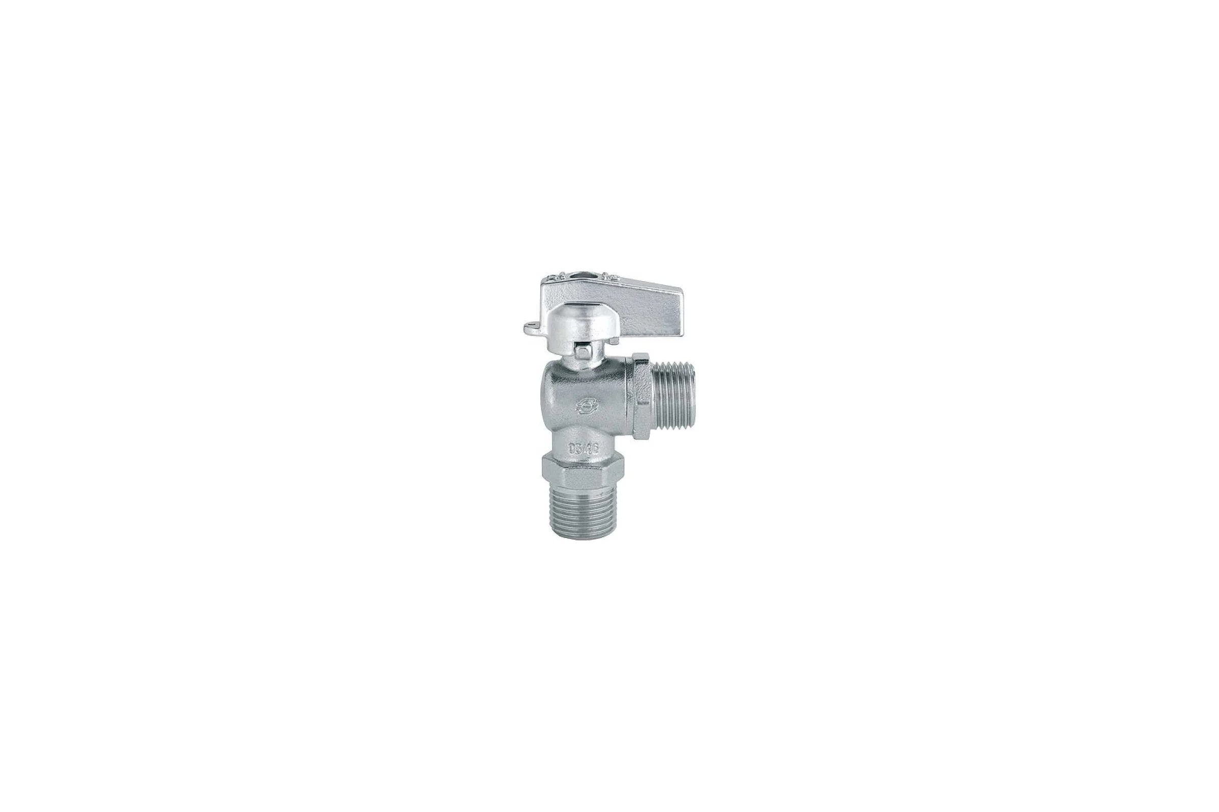 Кран угловой FIV 1/2-1/2" матовый 8834R025
