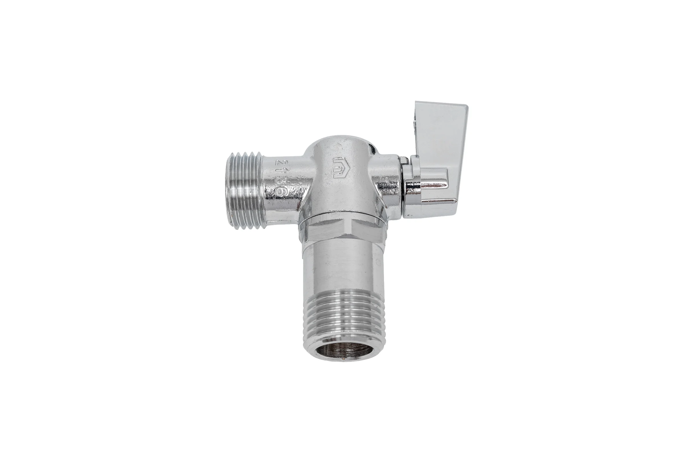 Кран угловой FIV 1/2-1/2", хром 7700C025
