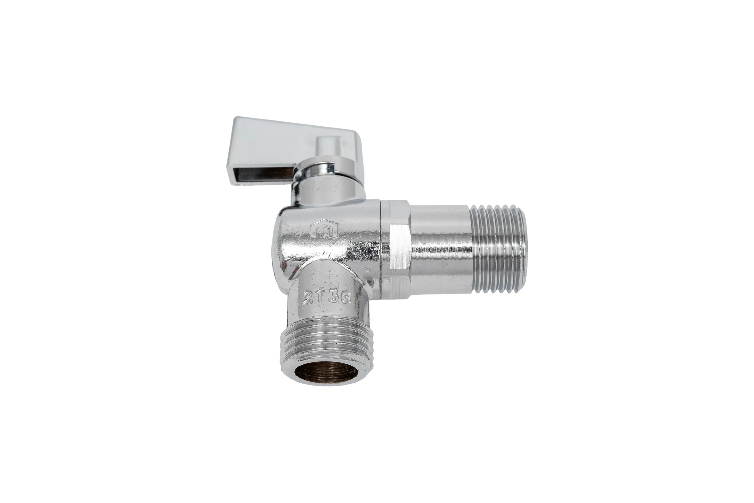 Кран угловой FIV 1/2-1/2", хром 7700C025