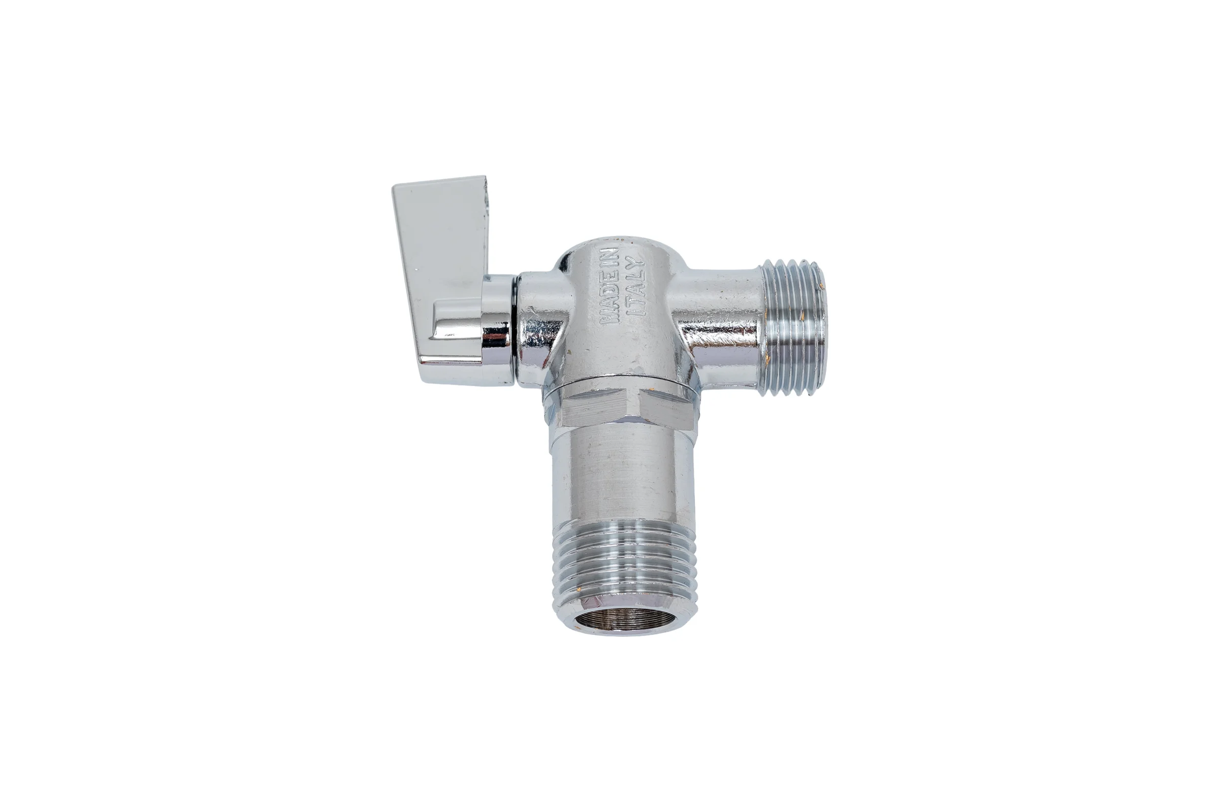 Кран угловой FIV 1/2-1/2", хром 7700C025