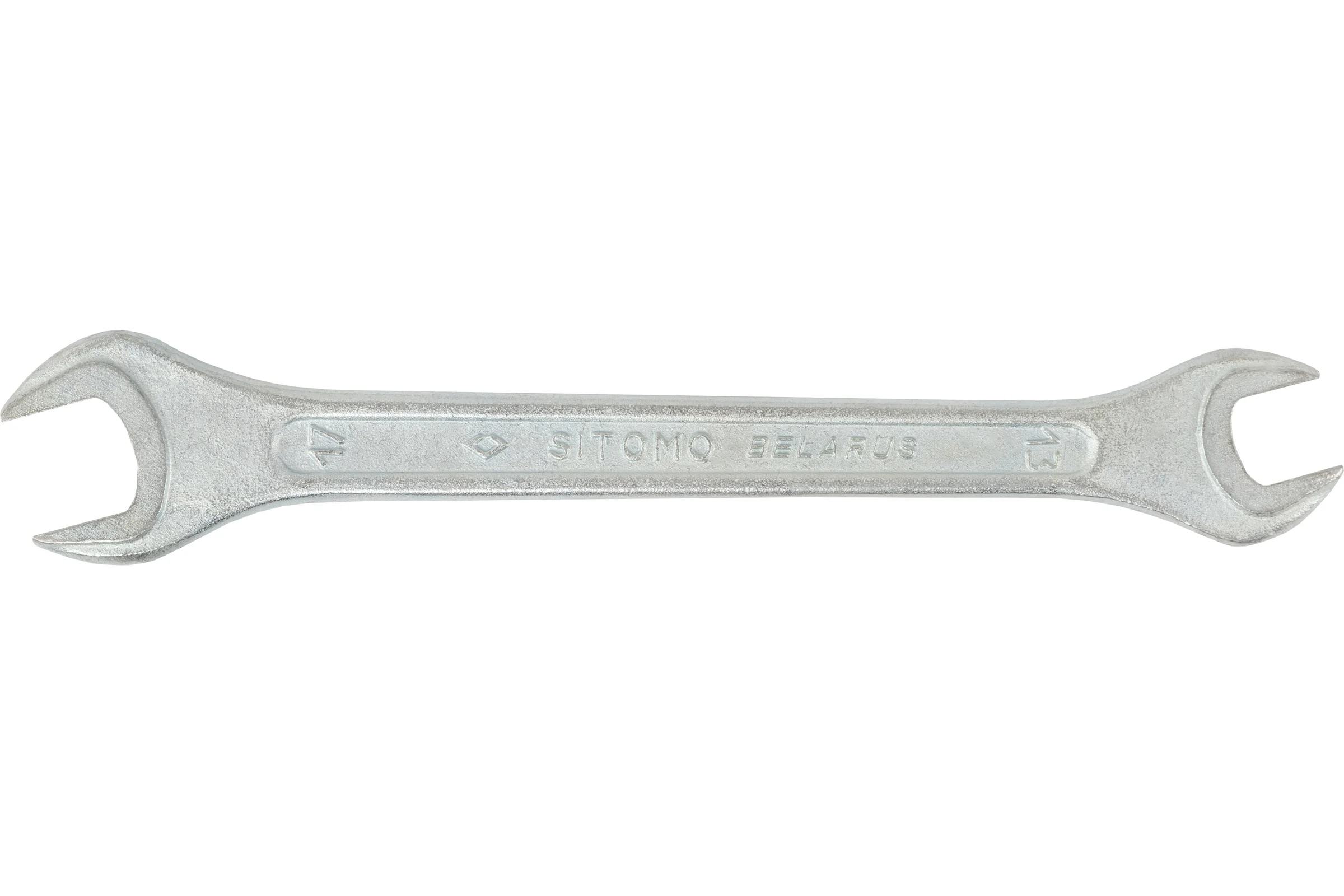 Ключ гаечный рожковый двусторонний SITOMO BELARUS 13x17 оцинкованный 1141555