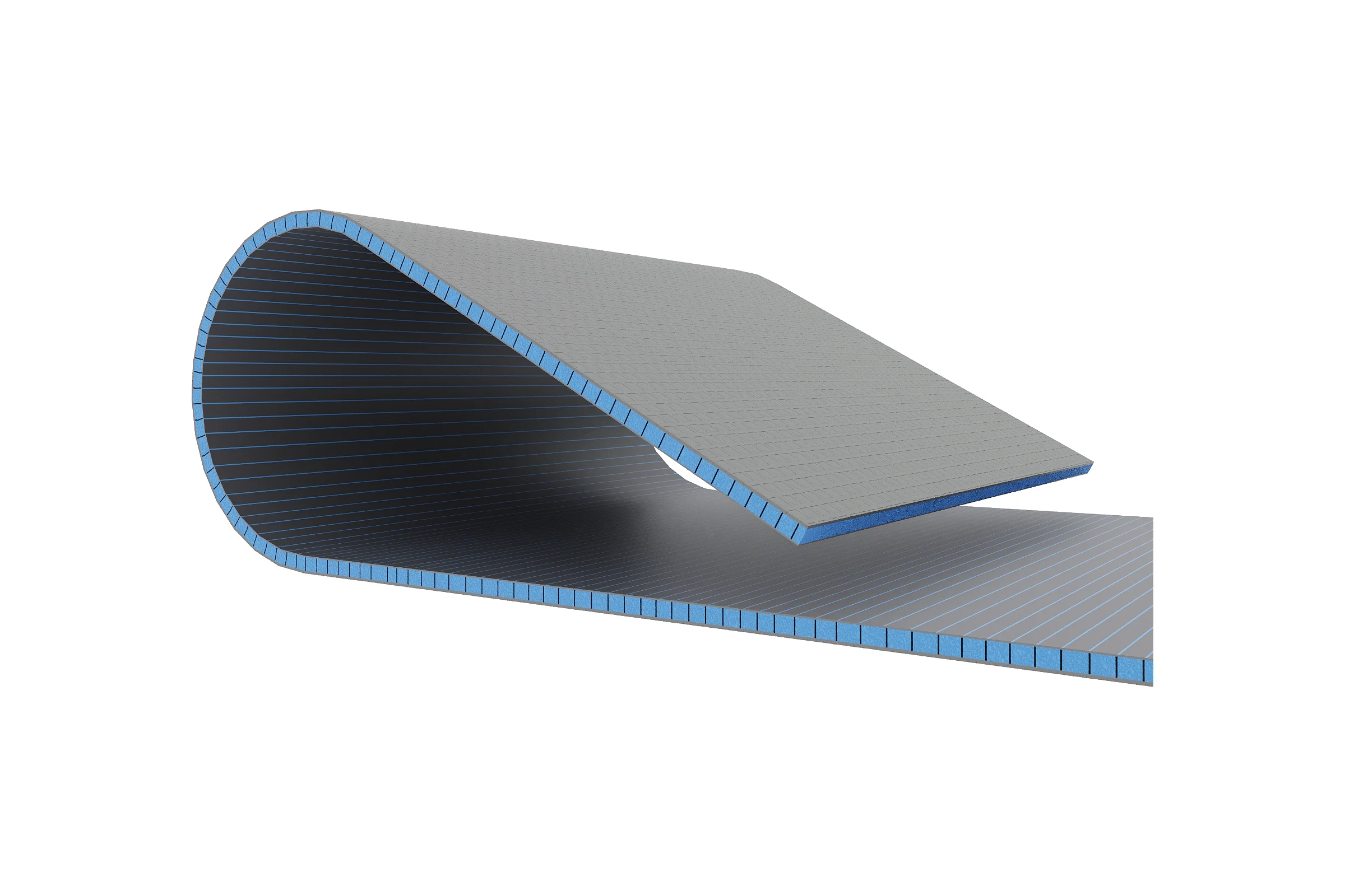 Теплоизоляционная панель Teplofom+ 100 XPS-01 2500х600 поперечный пропил 100XPS-01пропил