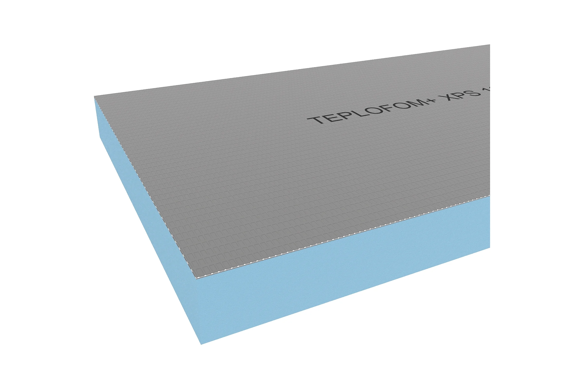Теплоизоляционная панель Teplofom+ 1250x600x80мм 80XPS-01short