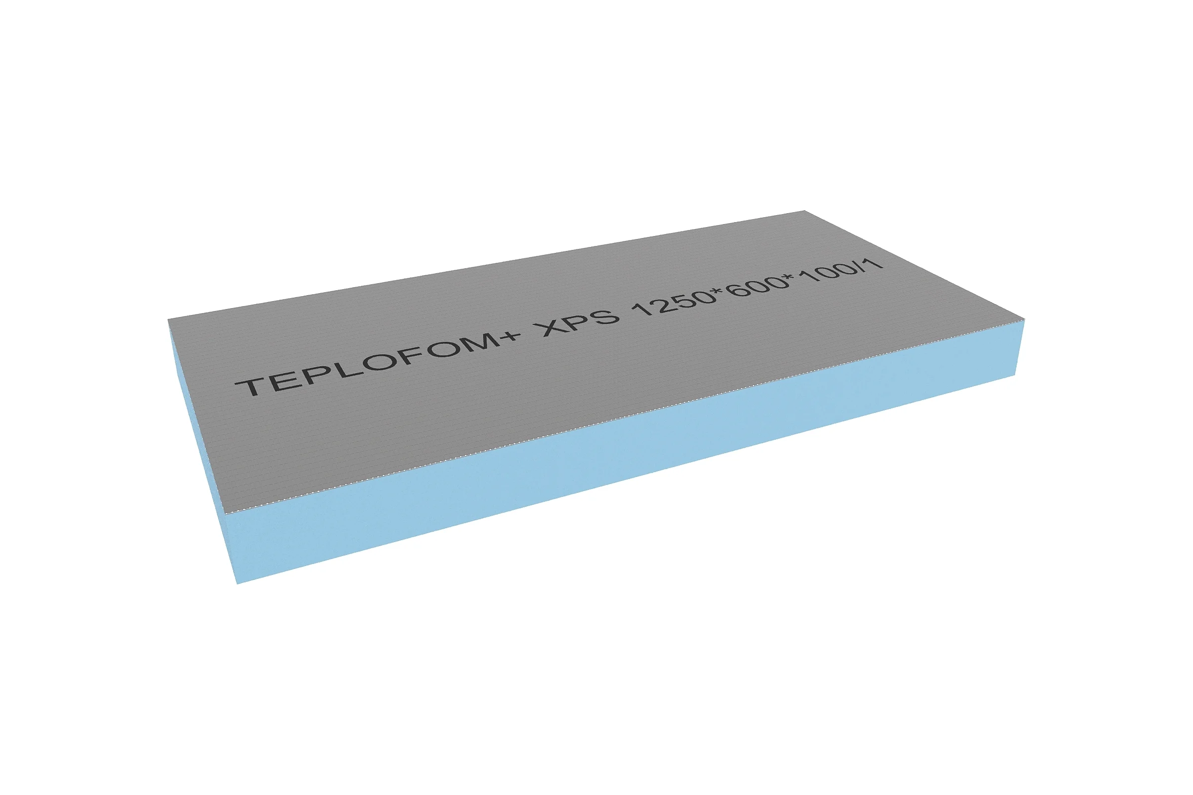 Теплоизоляционная панель Teplofom+ 1250x600x100мм 100XPS-01short