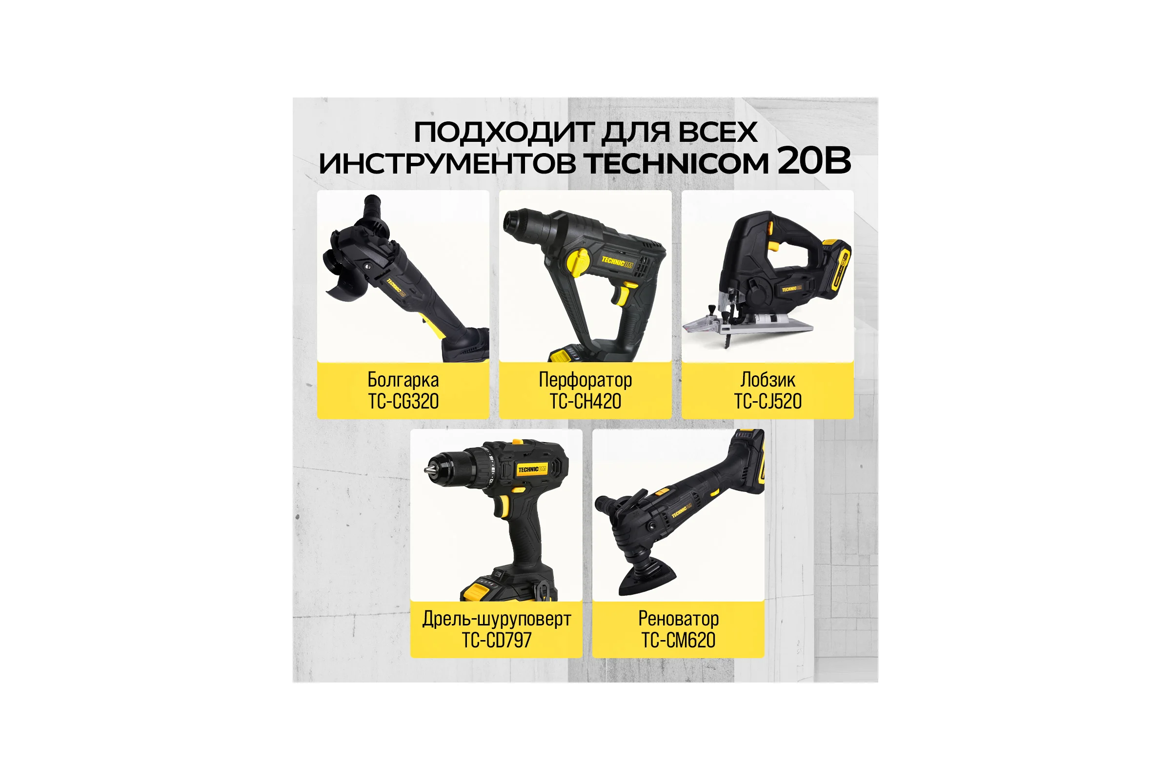 Аккумуляторная батарея TECHNICOM TC-CTB4