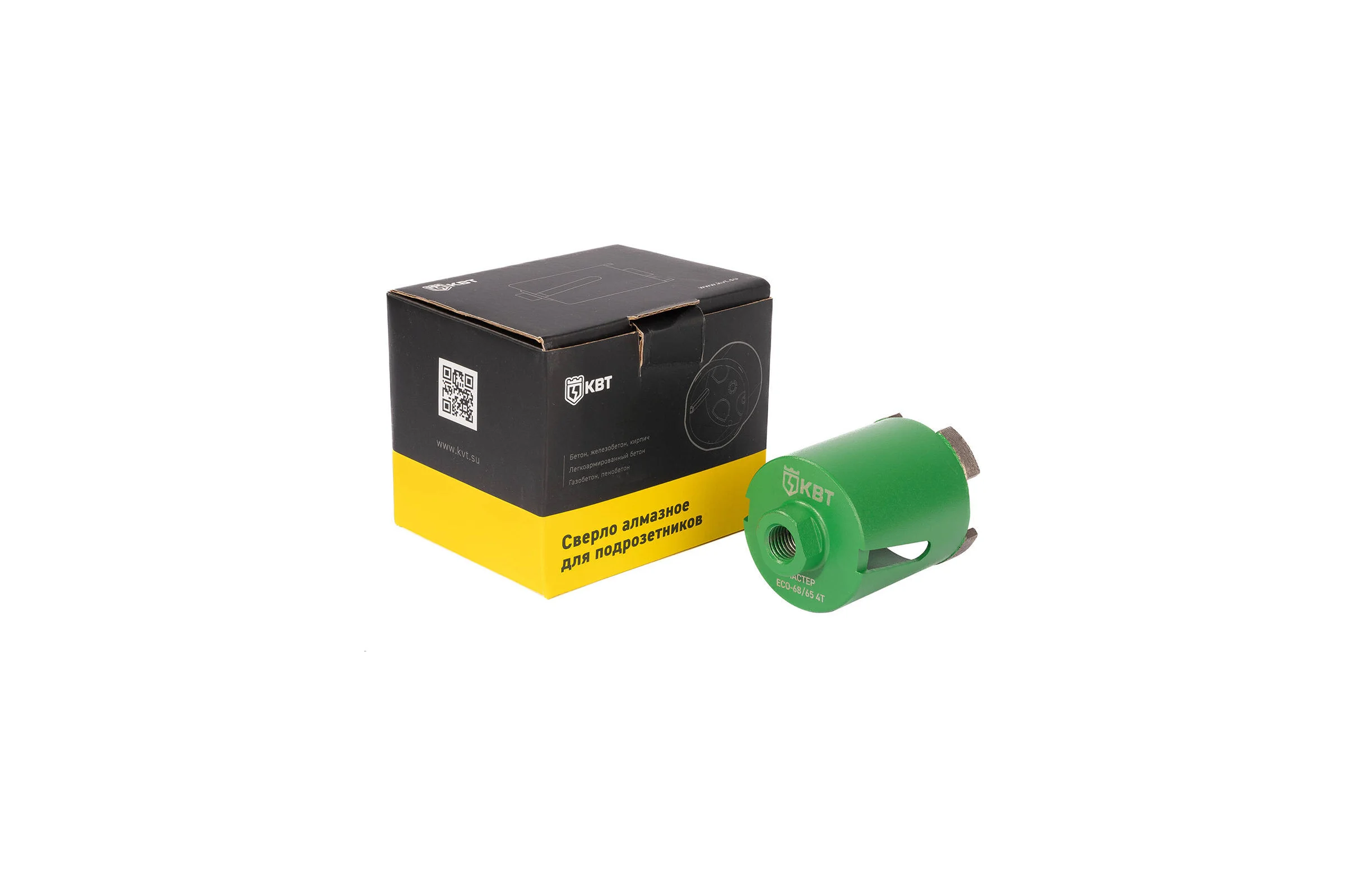Коронка КВТ ECO 68/65 мм, 4T серия МАСТЕР 102554