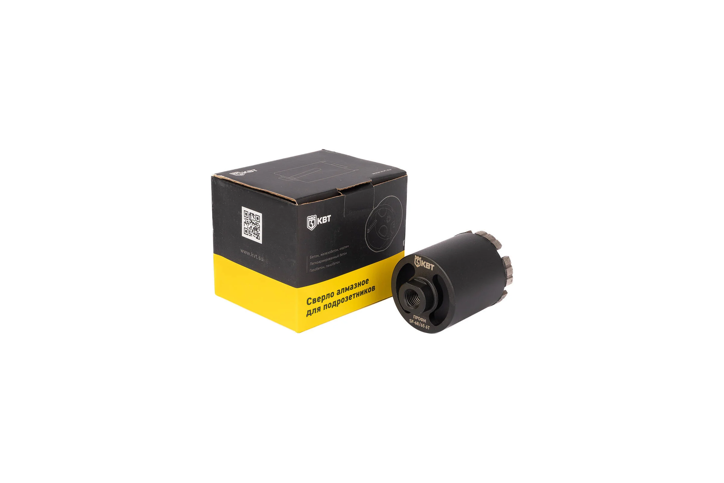 Коронка КВТ SF 68/65 мм, 6T серия ПРОФИ 102558