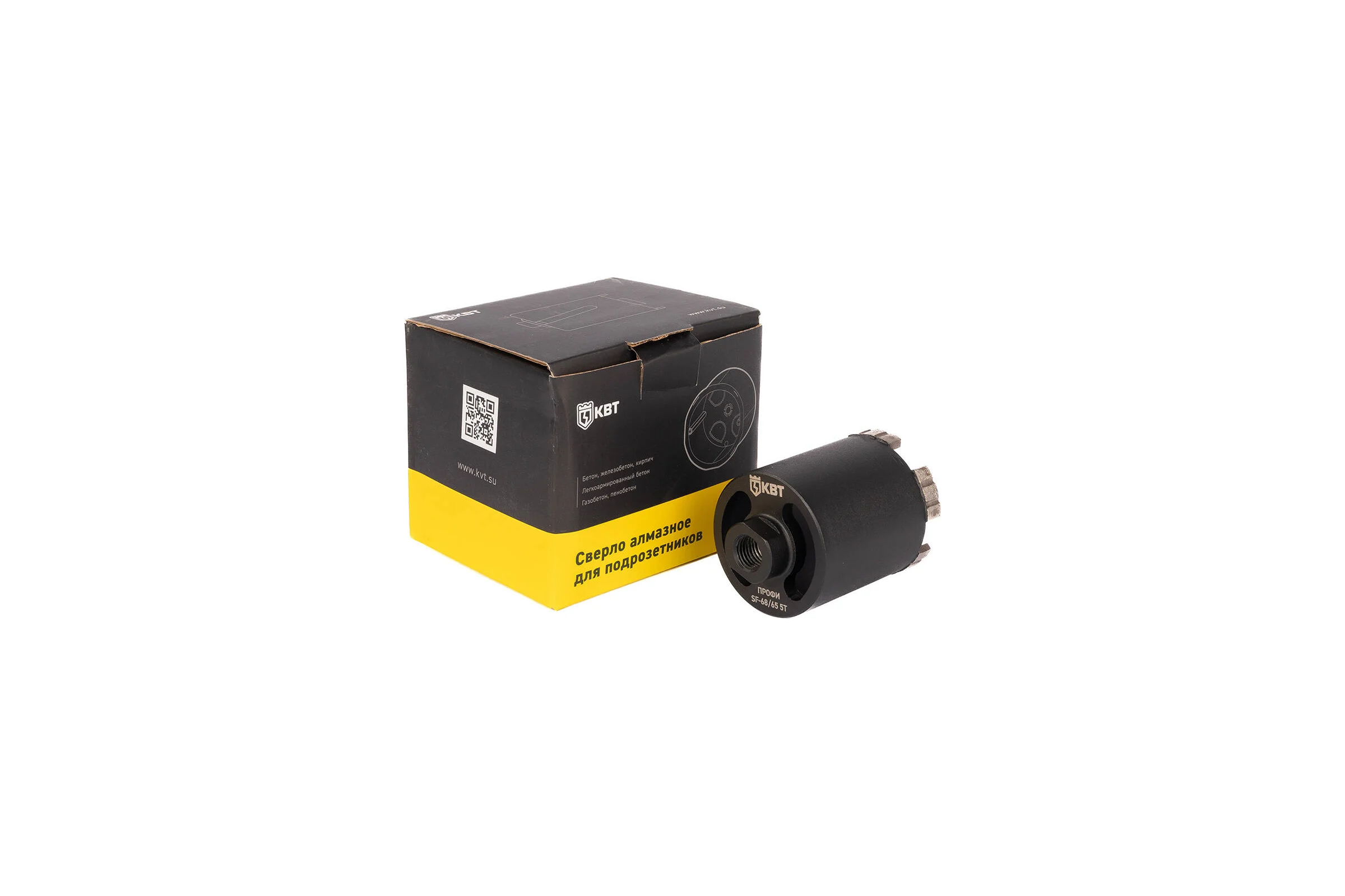 Коронка КВТ SF 68/65 мм, 5T серия ПРОФИ 102556