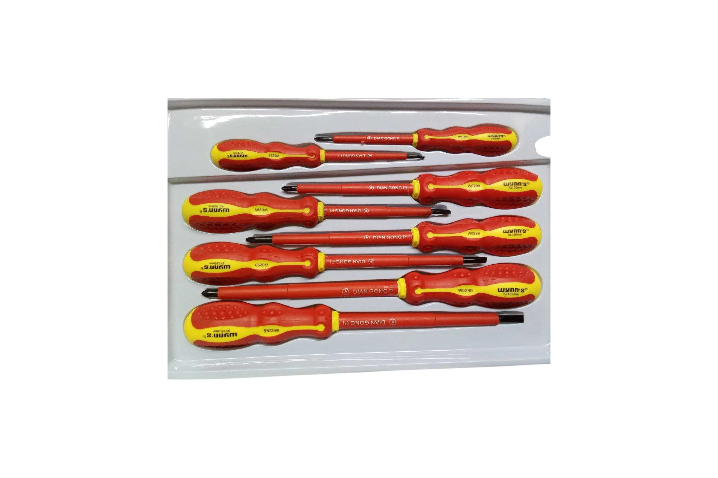 Набор отверток wynns диэлектрических (8шт.) W0299A/ Tools 00000019864