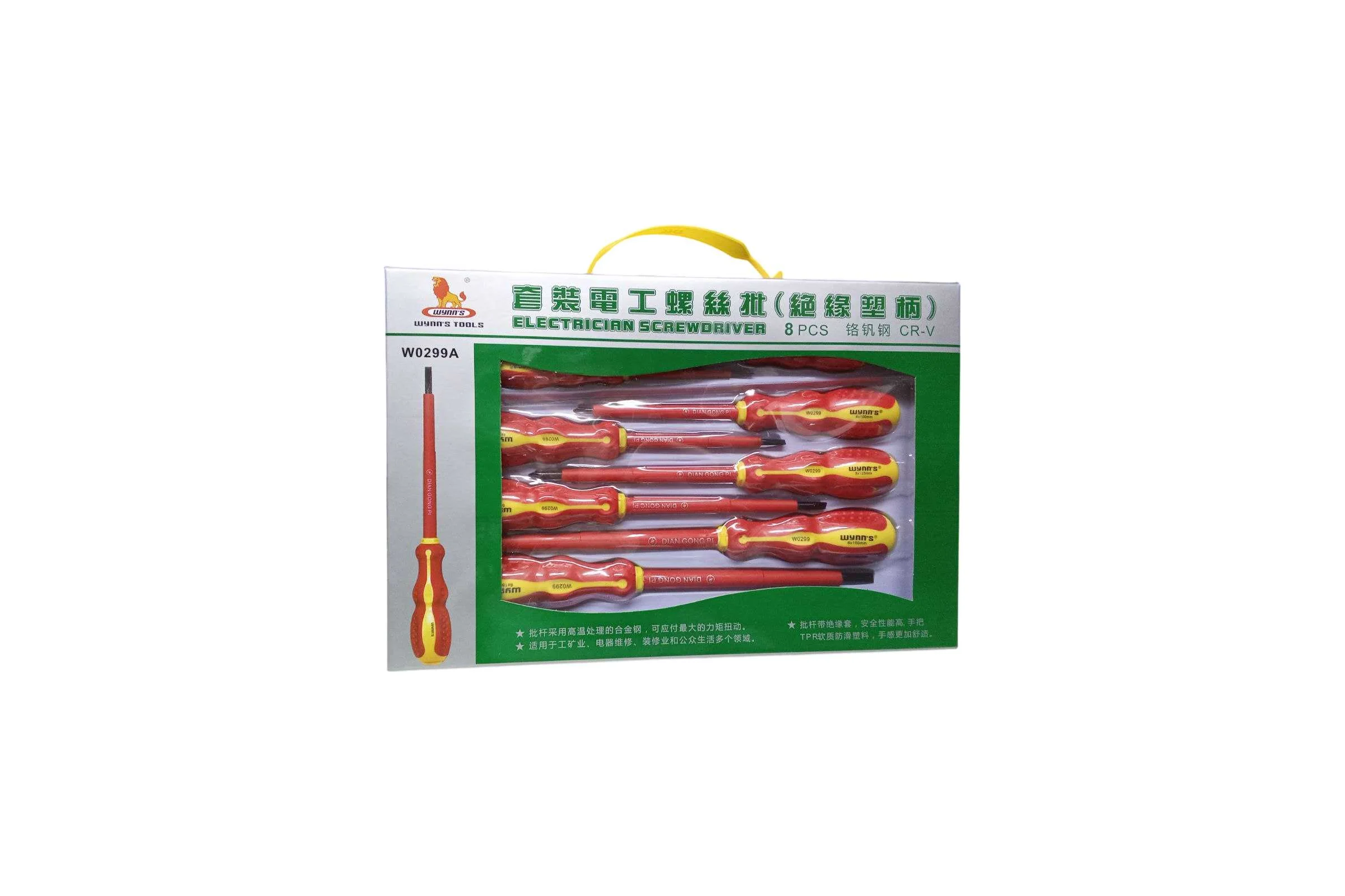 Набор отверток wynns диэлектрических (8шт.) W0299A/ Tools 00000019864
