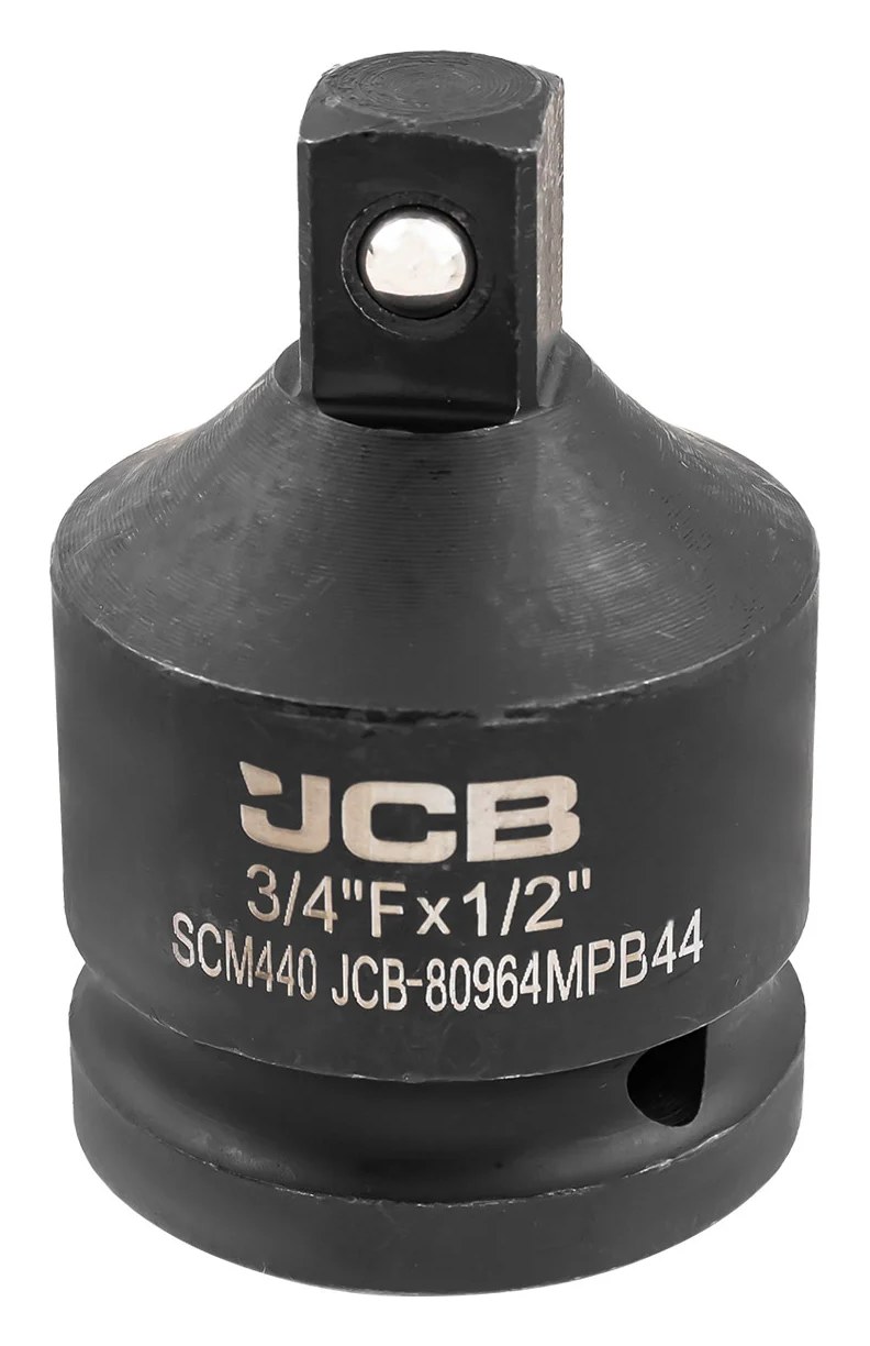 Адаптер-переходник ударный JCB 3/4(F) х 1/2(M) (усиленный, сталь SCM440) JCB-80964MPB44(59535)