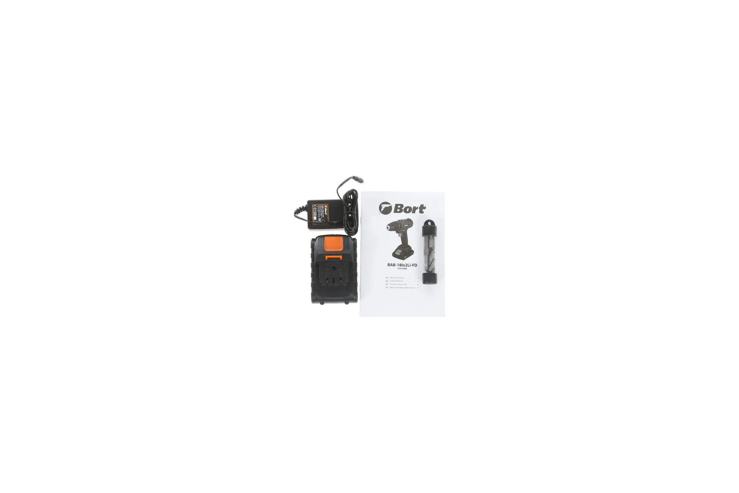 Аккумуляторная дрель-шуруповерт BAB-18Ix2Li-FD 91275998