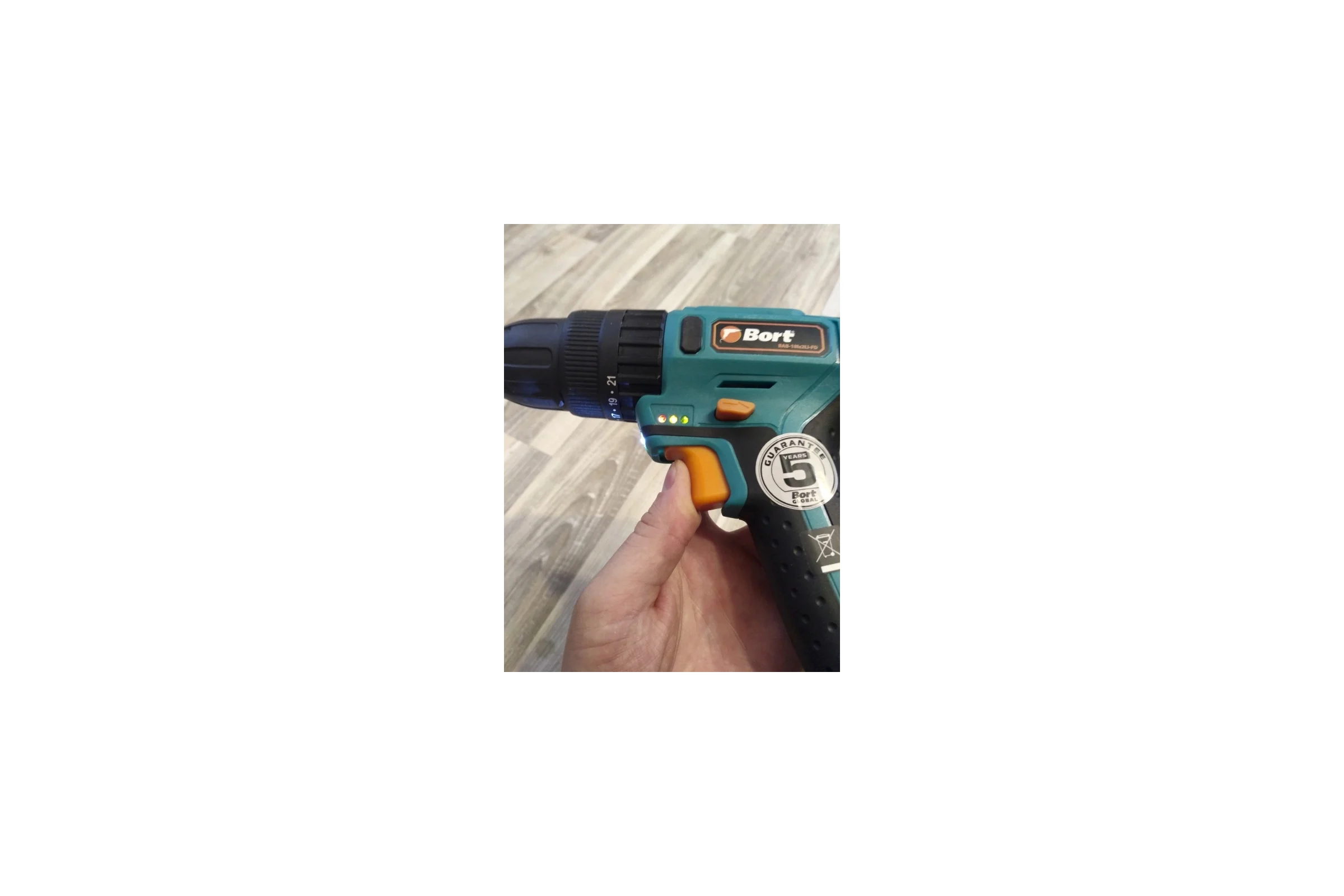 Аккумуляторная дрель-шуруповерт BAB-18Ix2Li-FD 91275998