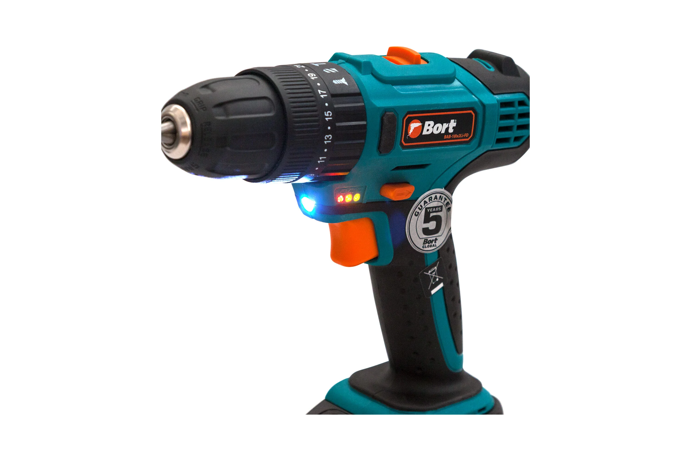 Аккумуляторная дрель-шуруповерт BAB-18Ix2Li-FD 91275998