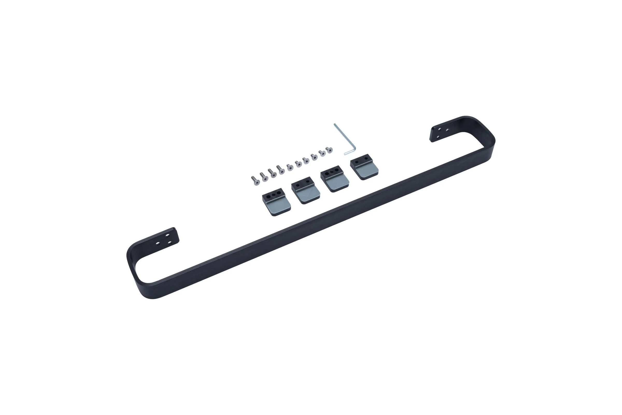 Рейлинг для полотенцесушителя ALLEN BRAU INFINITY 2.0 черный браш 8.21007.BBA-2 00323497