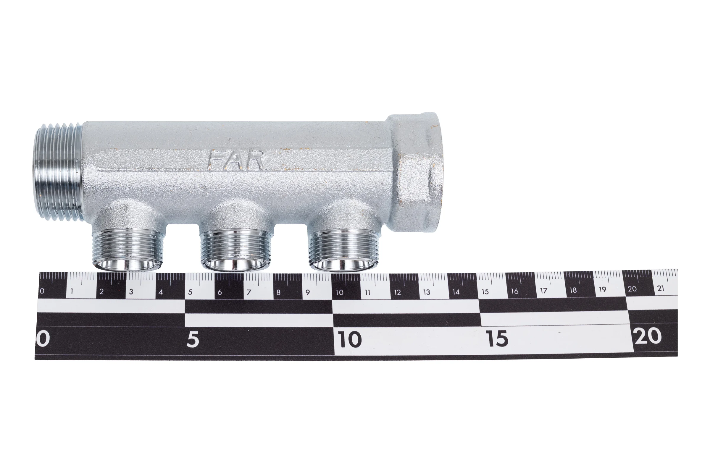 Коллектор FAR 1 (ВР-НР) с 3 отв. М24х19 (межосев. 36 мм) FK 3350 C1