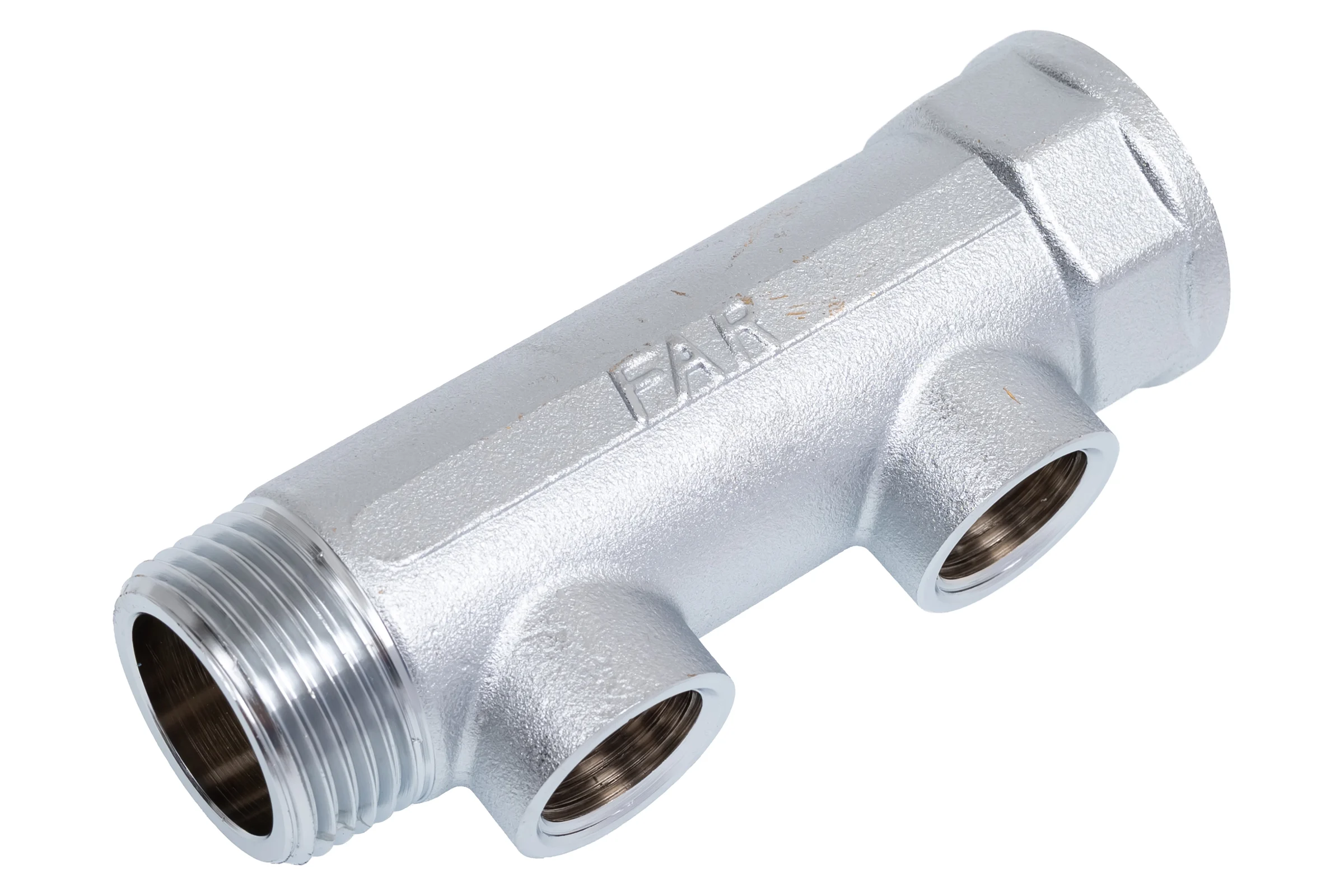 Коллектор FAR 1, ВР-НР, 2 отвода 1/2, ВР, межосевое 50 мм FK 3600 1