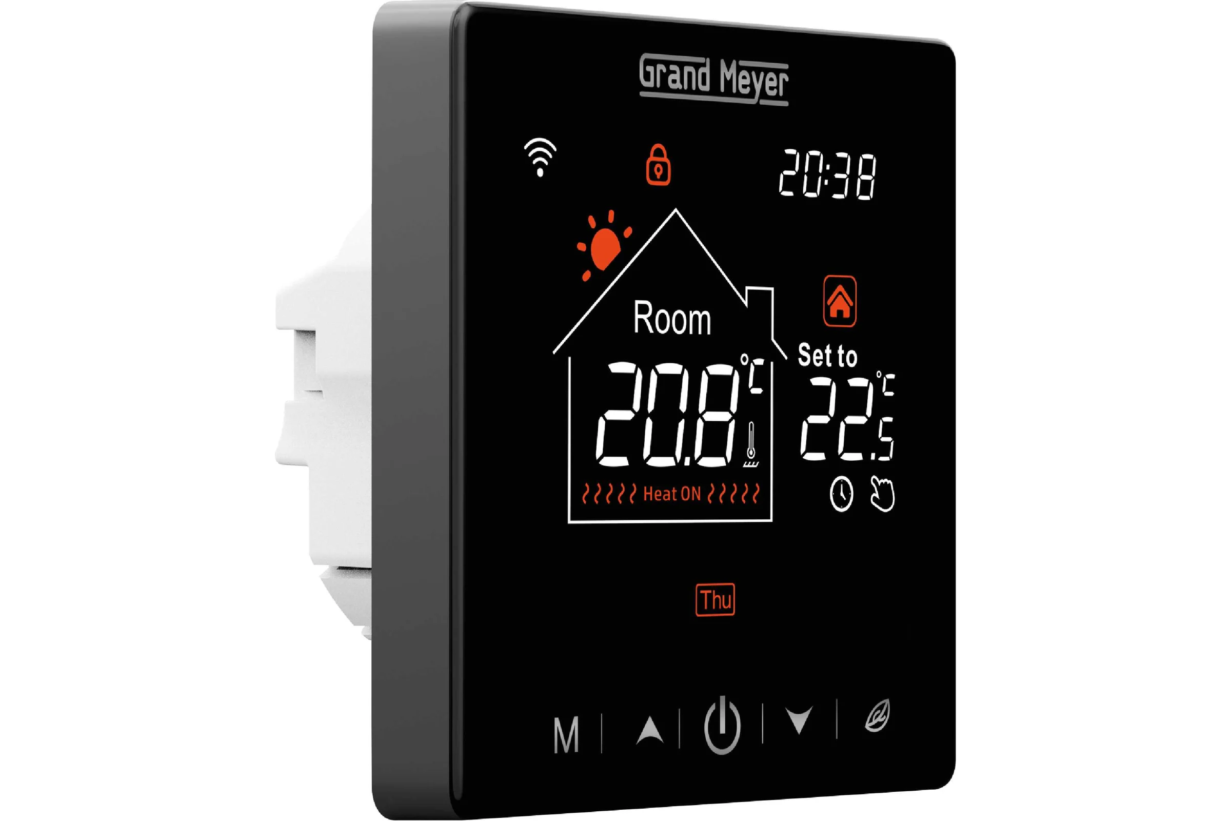 Терморегулятор Grand Meyer Wi-Fi черный SN-20