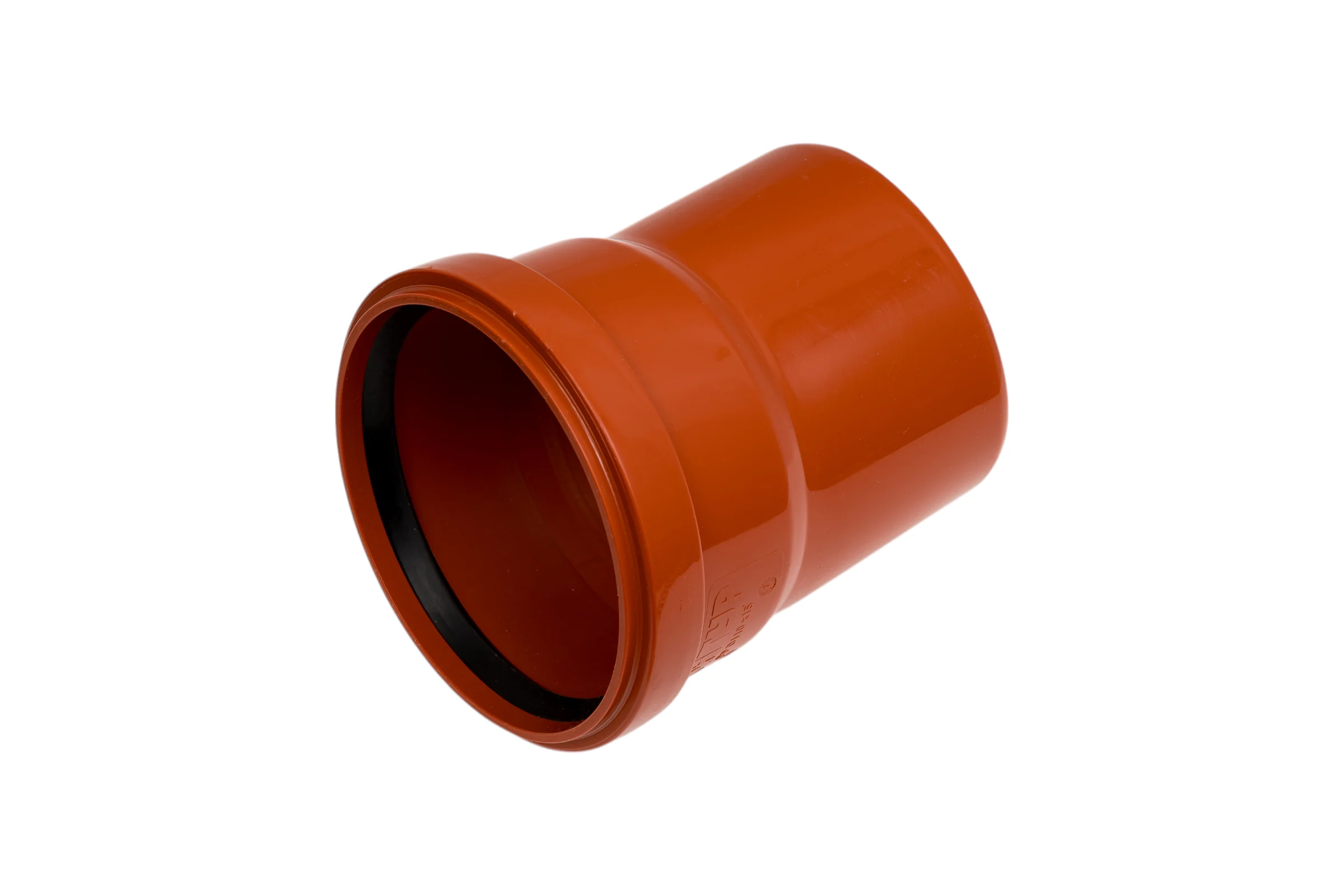Отвод канализационный КОНТУР PP D110x15 ОРАНЖ 78400110100