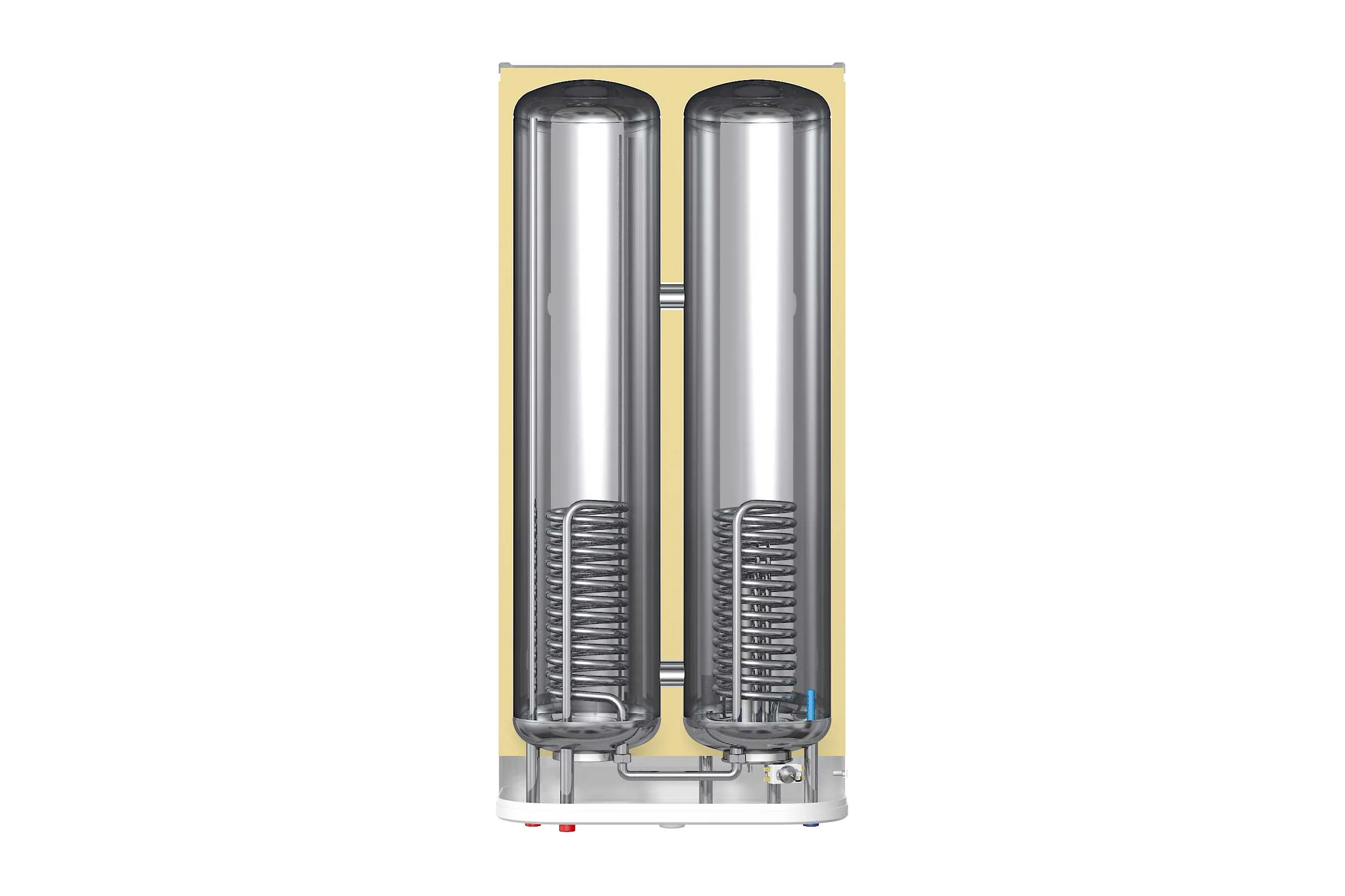 Водонагреватель косвенного нагрева Термекс электрический THERMEX Flat 80 V Combi ЭдЭБ02771