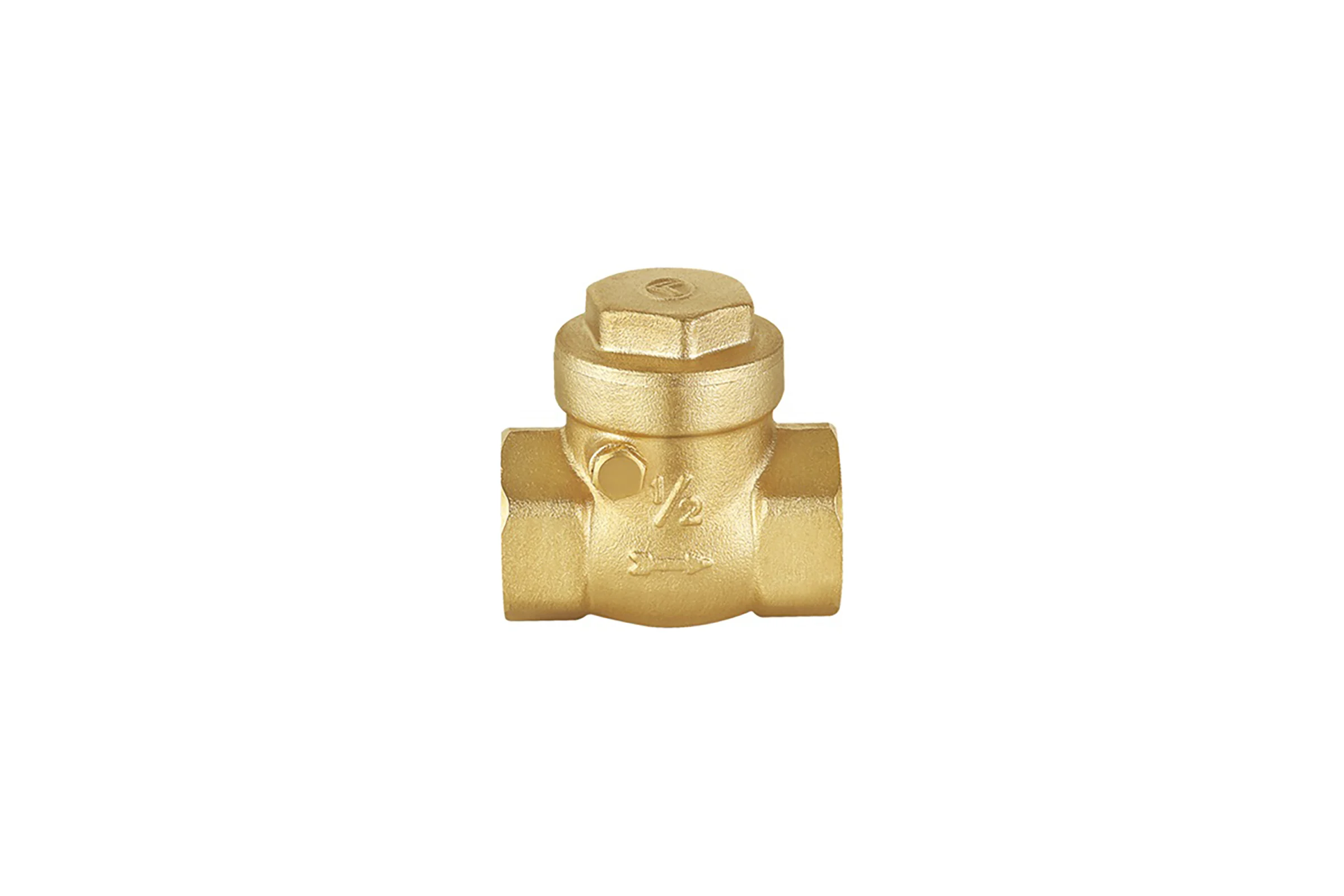 Обратный клапан DOUBLE-LIN лепестковый поворотный T с внутренней резьбой - 1.1/2 LL5007(1.1/2) LL5007(1.1/2")