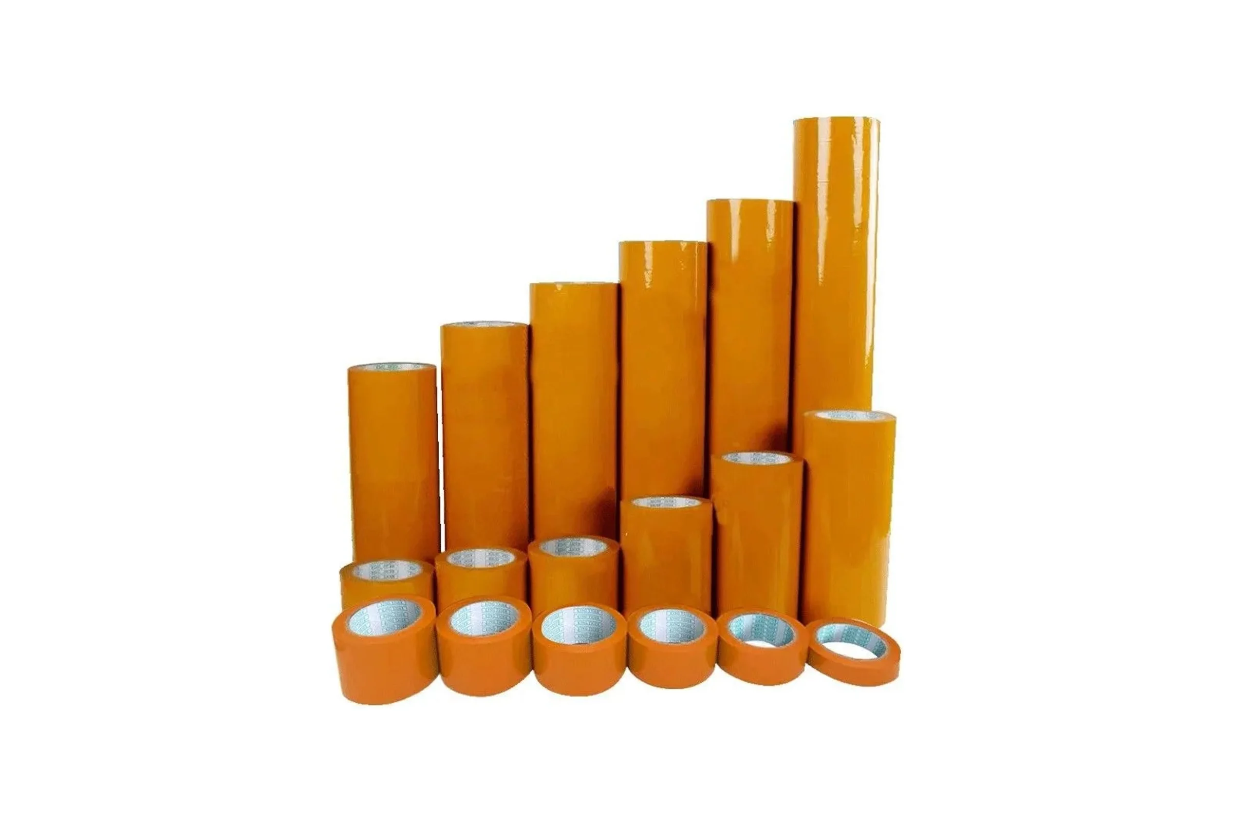 Скотч-лента Vitatools оранжевая широкая, 180 мм, 70 метров, 5 шт. S-O-180-70mm-5