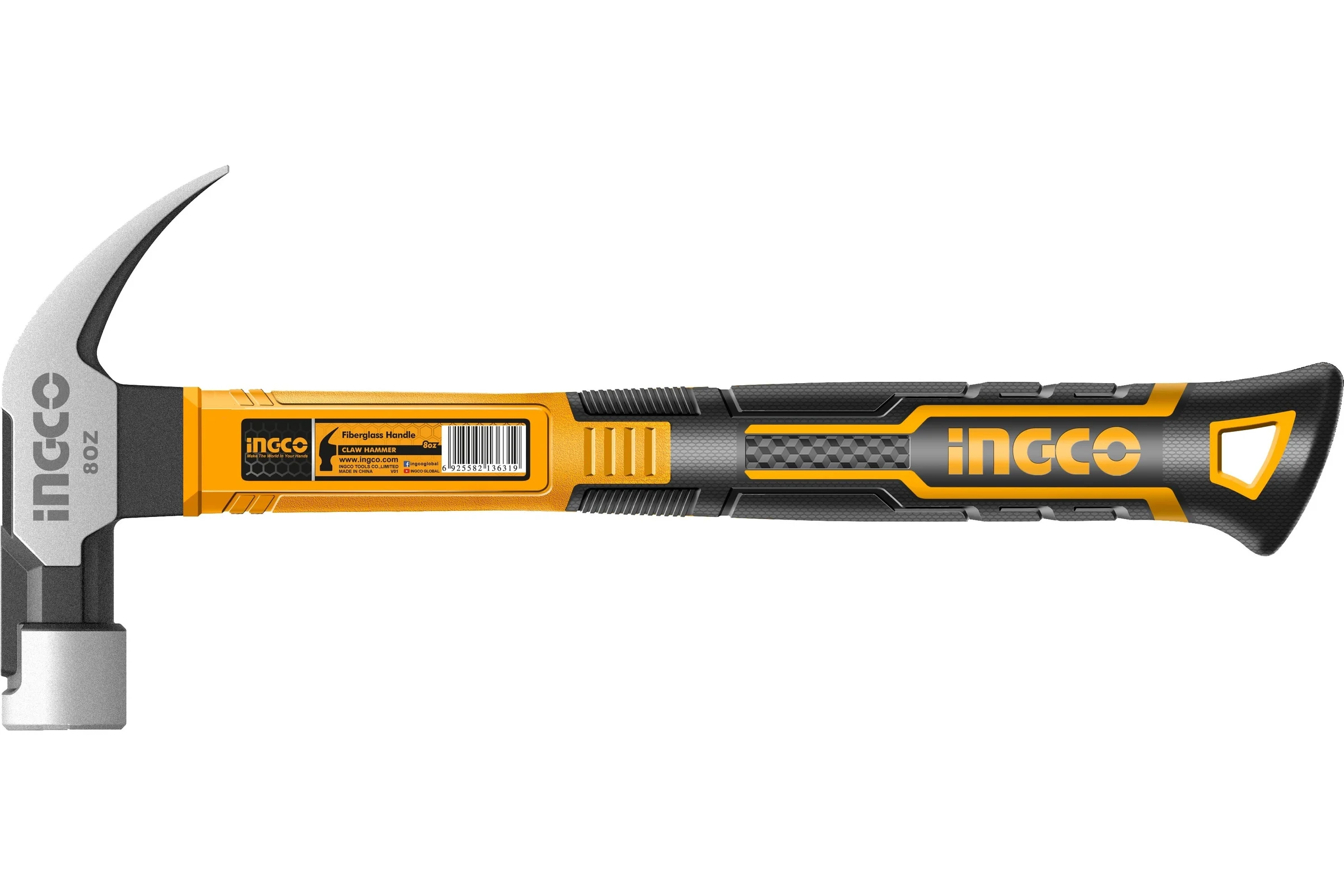 Молоток кровельщика INGCO 220 гр. HCHD0086