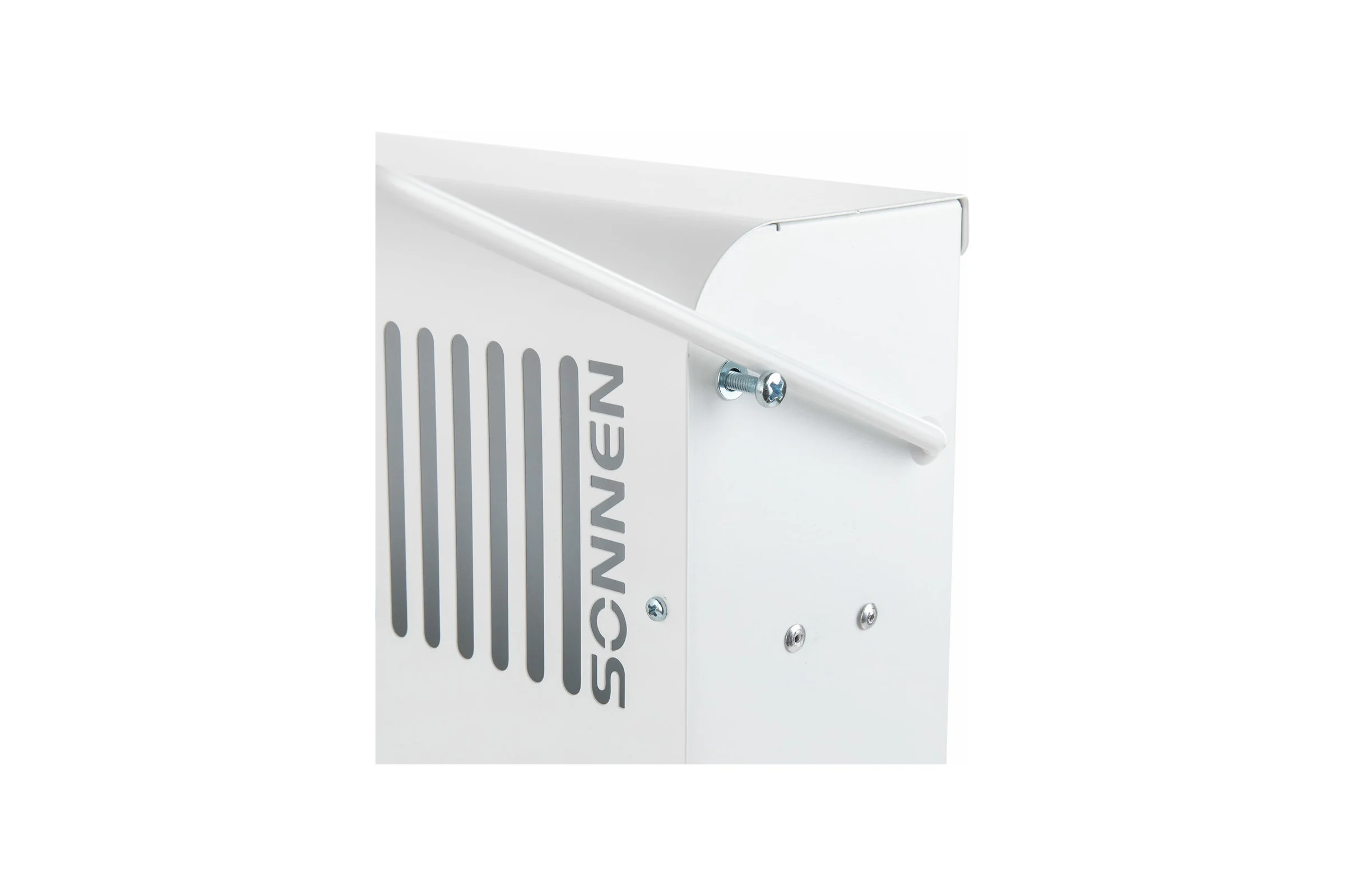 Обогреватель конвектор SONNEN MINI МП-1500.2, 1500Вт, вешалка, Х-нагревательный элемент, белый, 457631