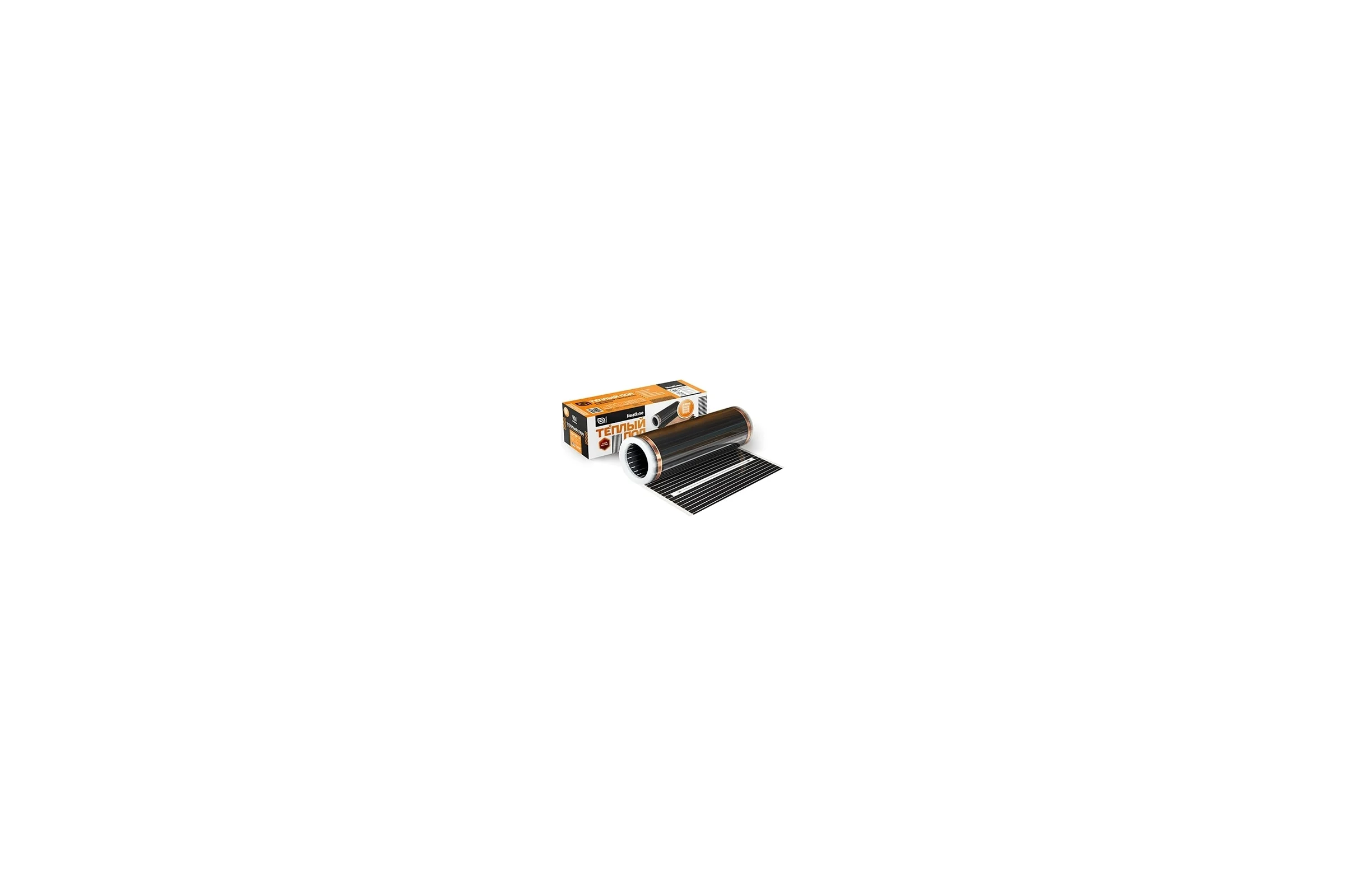 Сверхтонкий пленочный теплый пол Heatline S 0.5х4 м, 150 Вт/м, 2 м2 HLS-150-2.0