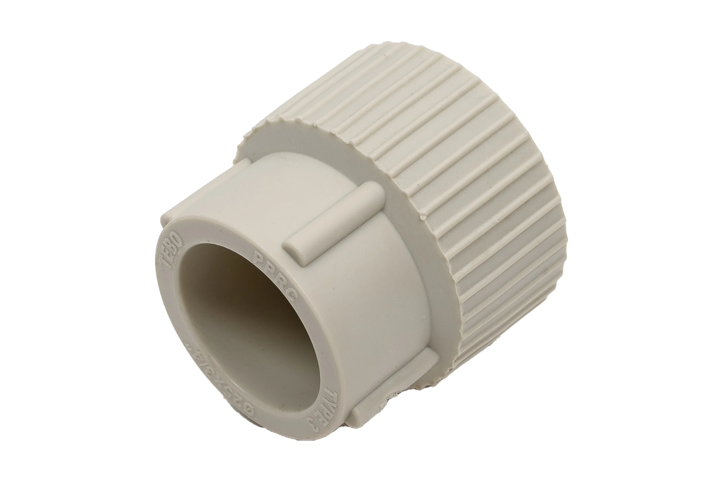 Муфта комбинированная TEBO PPR, 32мм, 1" ВР, серый 031023409