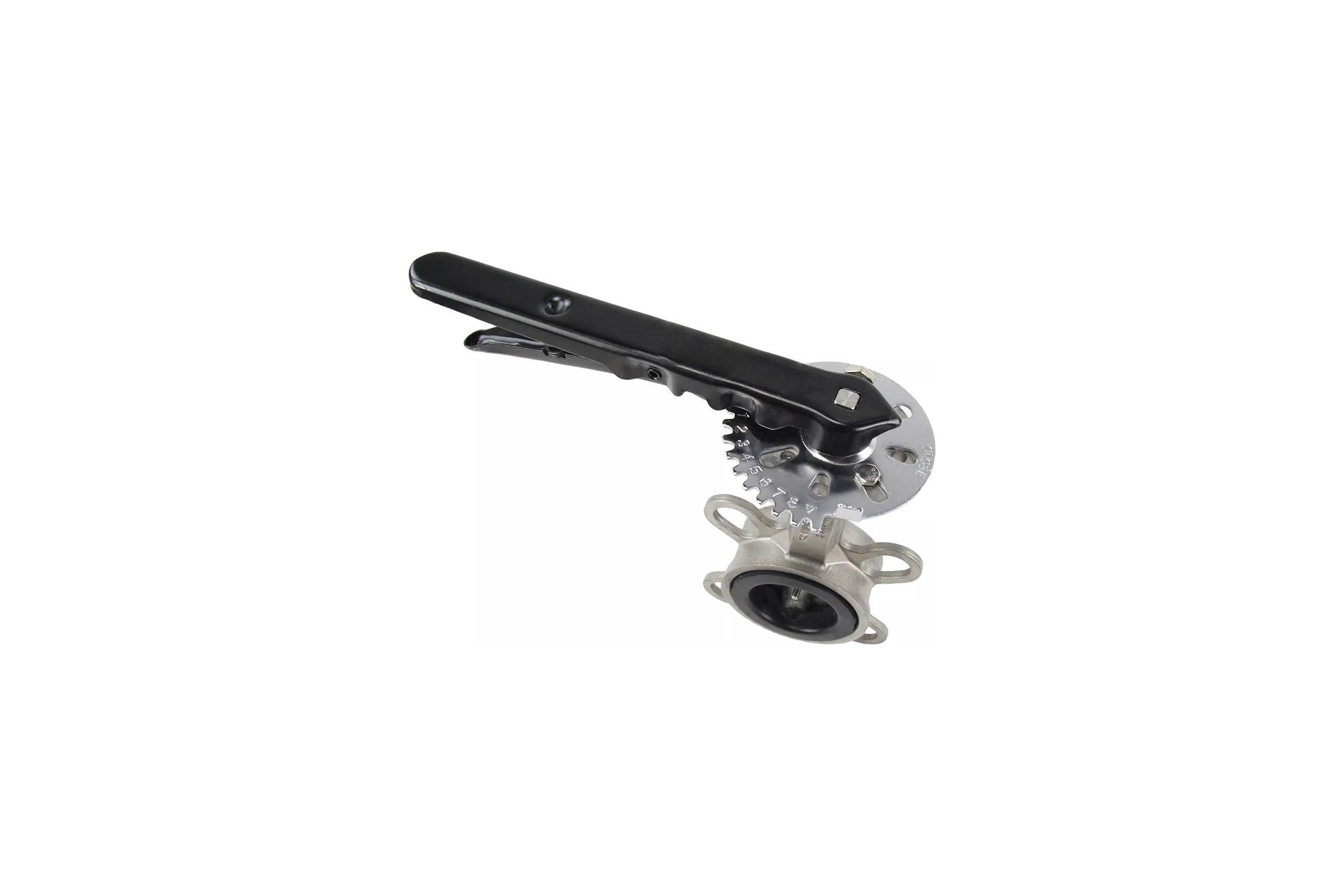 Затвор дисковый поворотный DN.ru 316L-316L-EPDM Ду40 Ру16 с рукояткой D050-01366