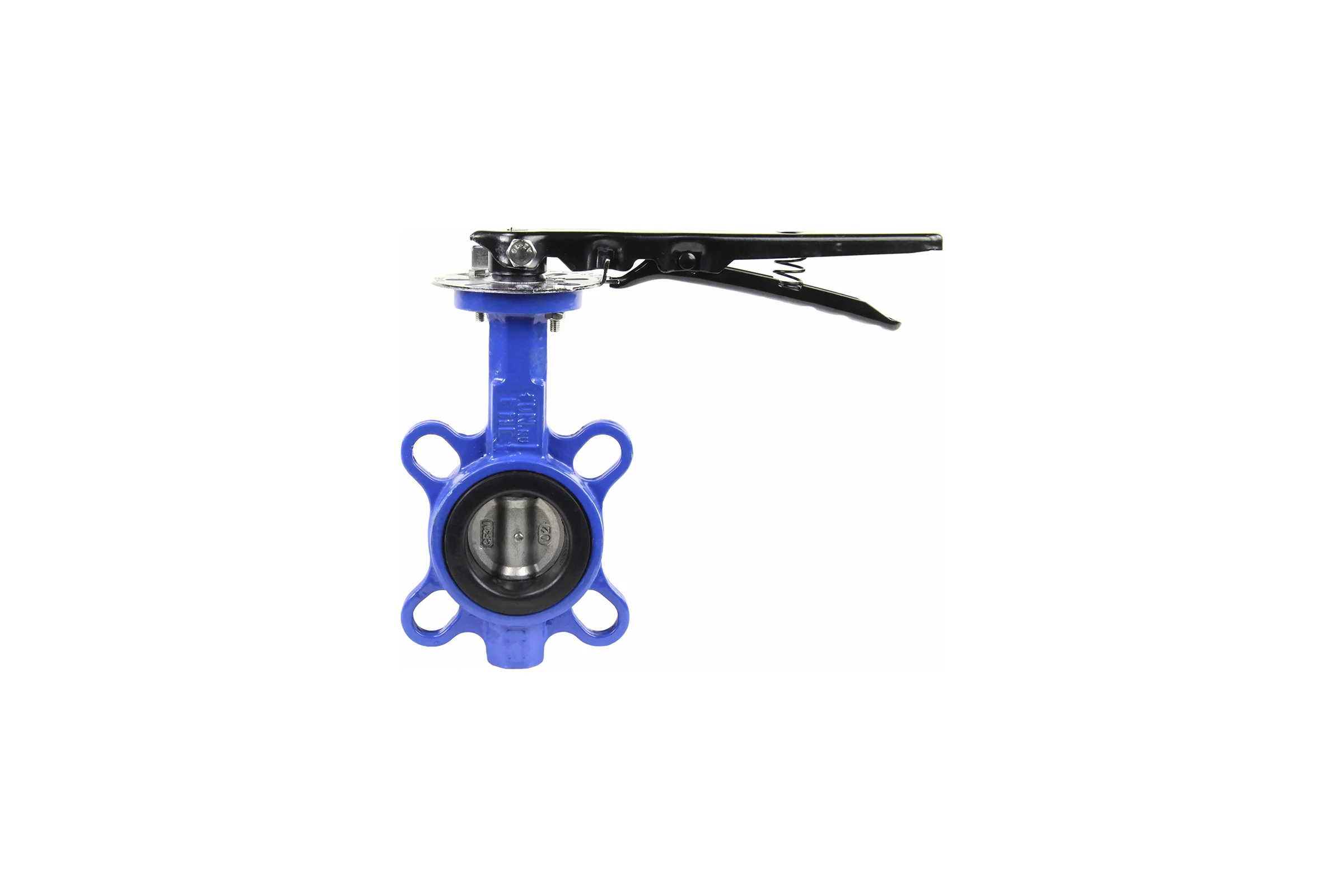Поворотный дисковый затвор DN.ru WCB-316L-EPDM Ду100 Ру16 с рукояткой D050-01929