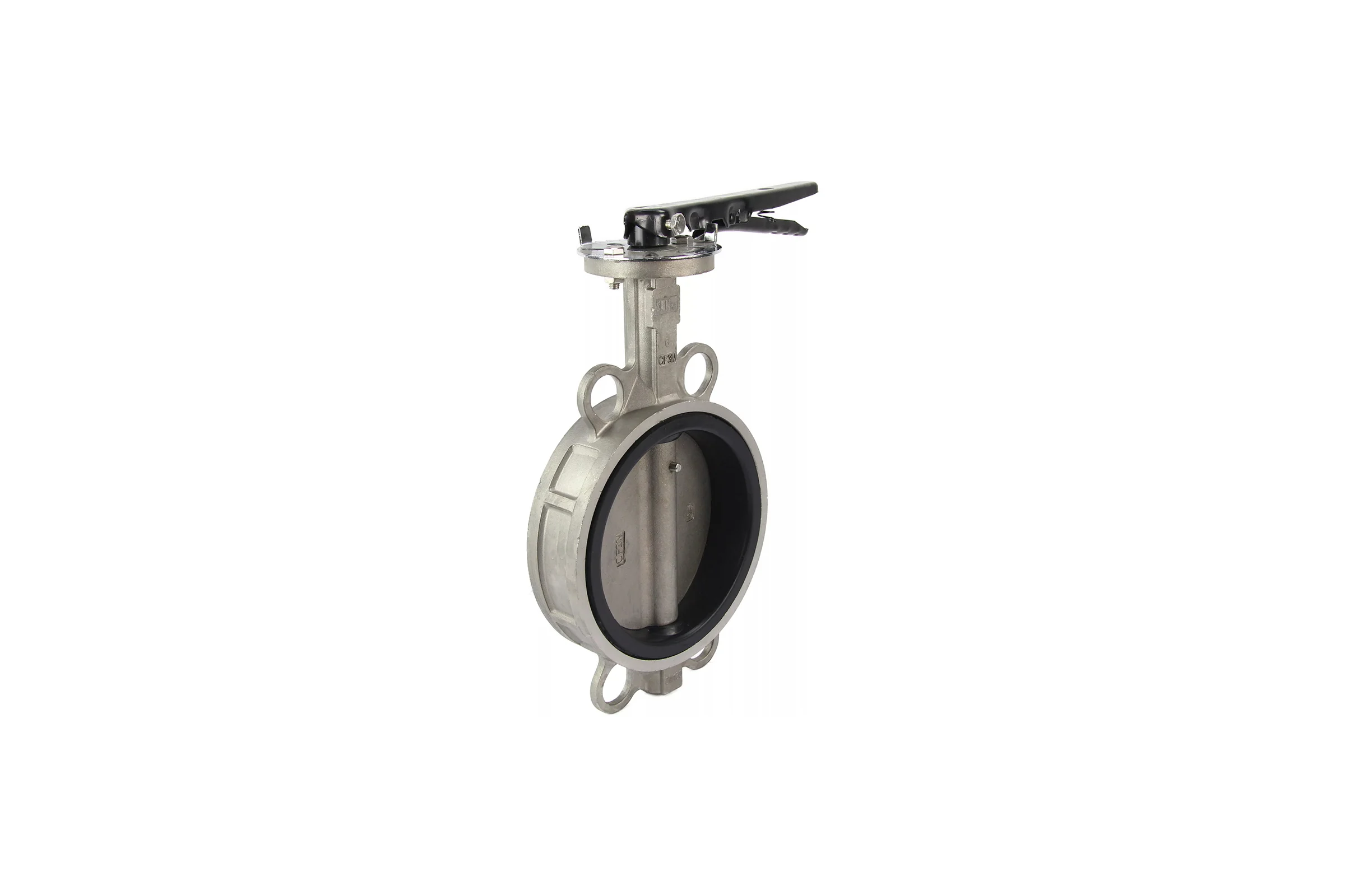 Затвор дисковый поворотный DN.ru 316L-316L-EPDM Ду300 Ру16 с рукояткой D050-01349