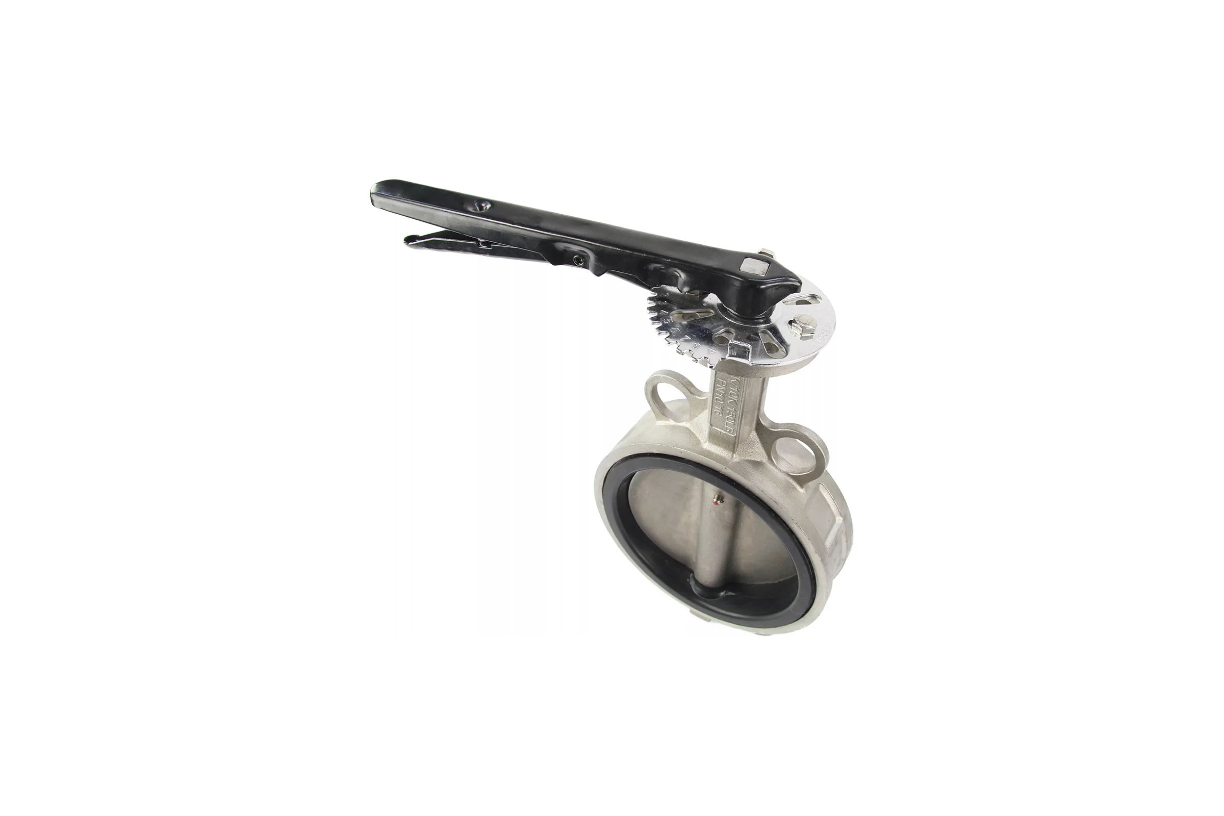 Затвор дисковый поворотный DN.ru 316L-316L-EPDM Ду300 Ру16 с рукояткой D050-01349