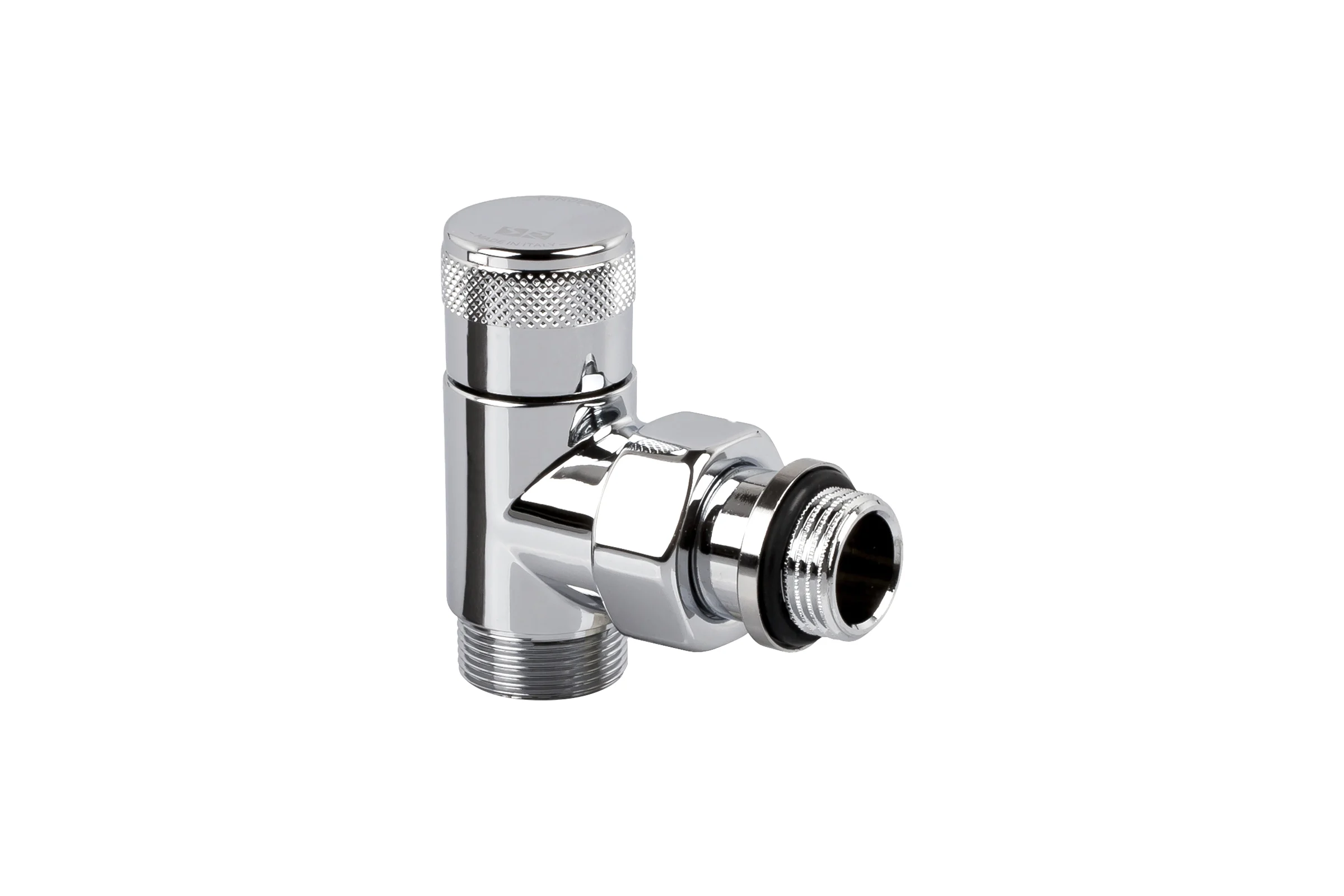 Угловой запорный вентиль SR Rubinetterie Tondera 1/2"х3/4" E, хром 0673-1500C0E0