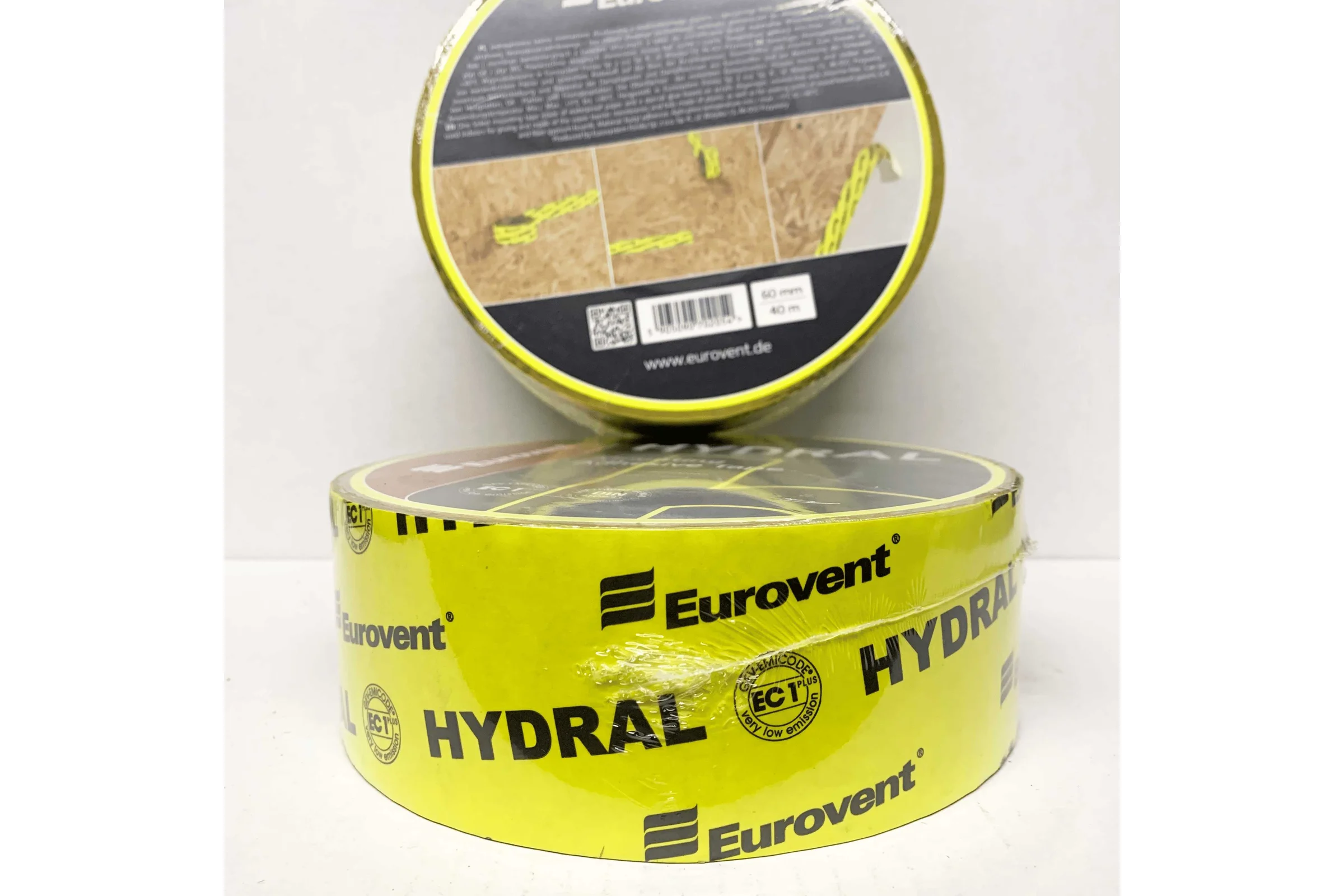 Односторонняя монтажная лента Eurovent 60мм_40м HYDRAL