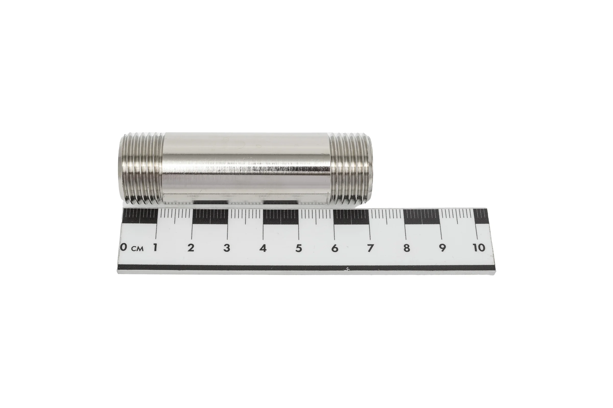 Удлинитель DOUBLE-LIN с наружной резьбой 1/2", латунный никелированный, 70мм LL6150(1/2"-70)