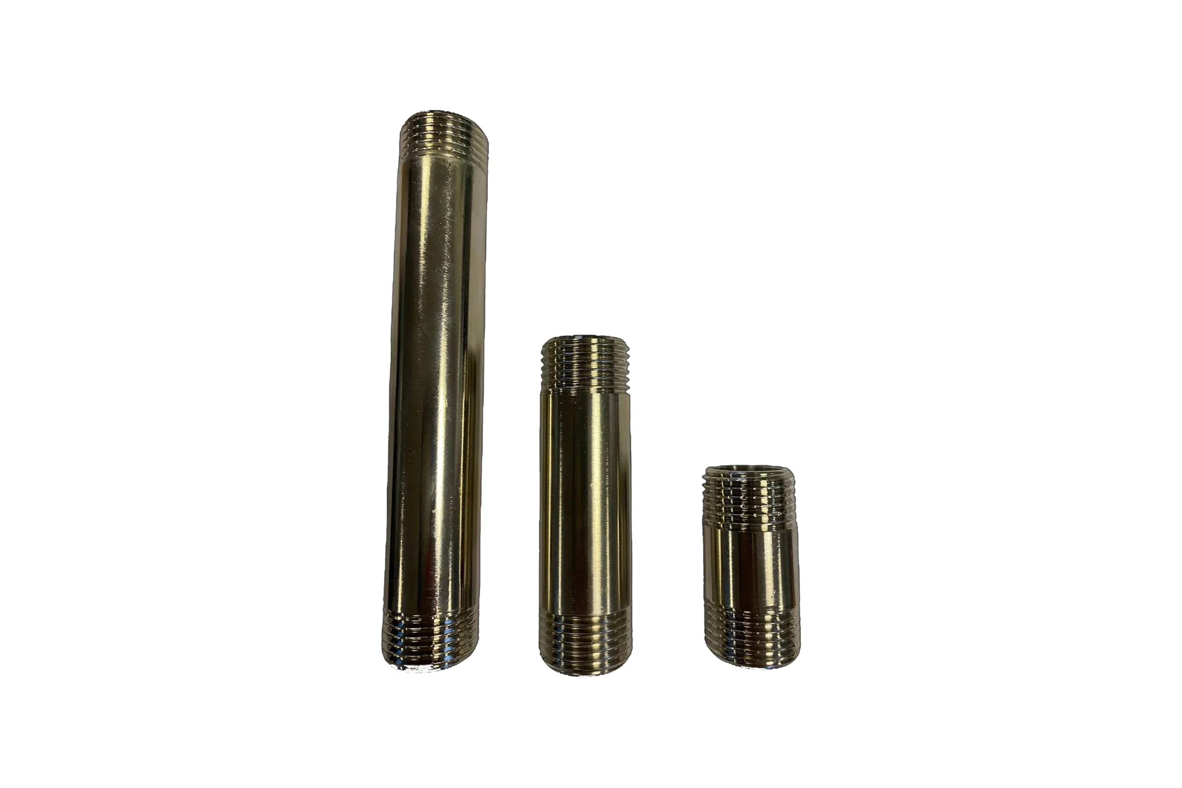 Удлинитель DOUBLE-LIN с наружной резьбой 1/2", латунный никелированный, 120 мм LL6150(1/2"-120)