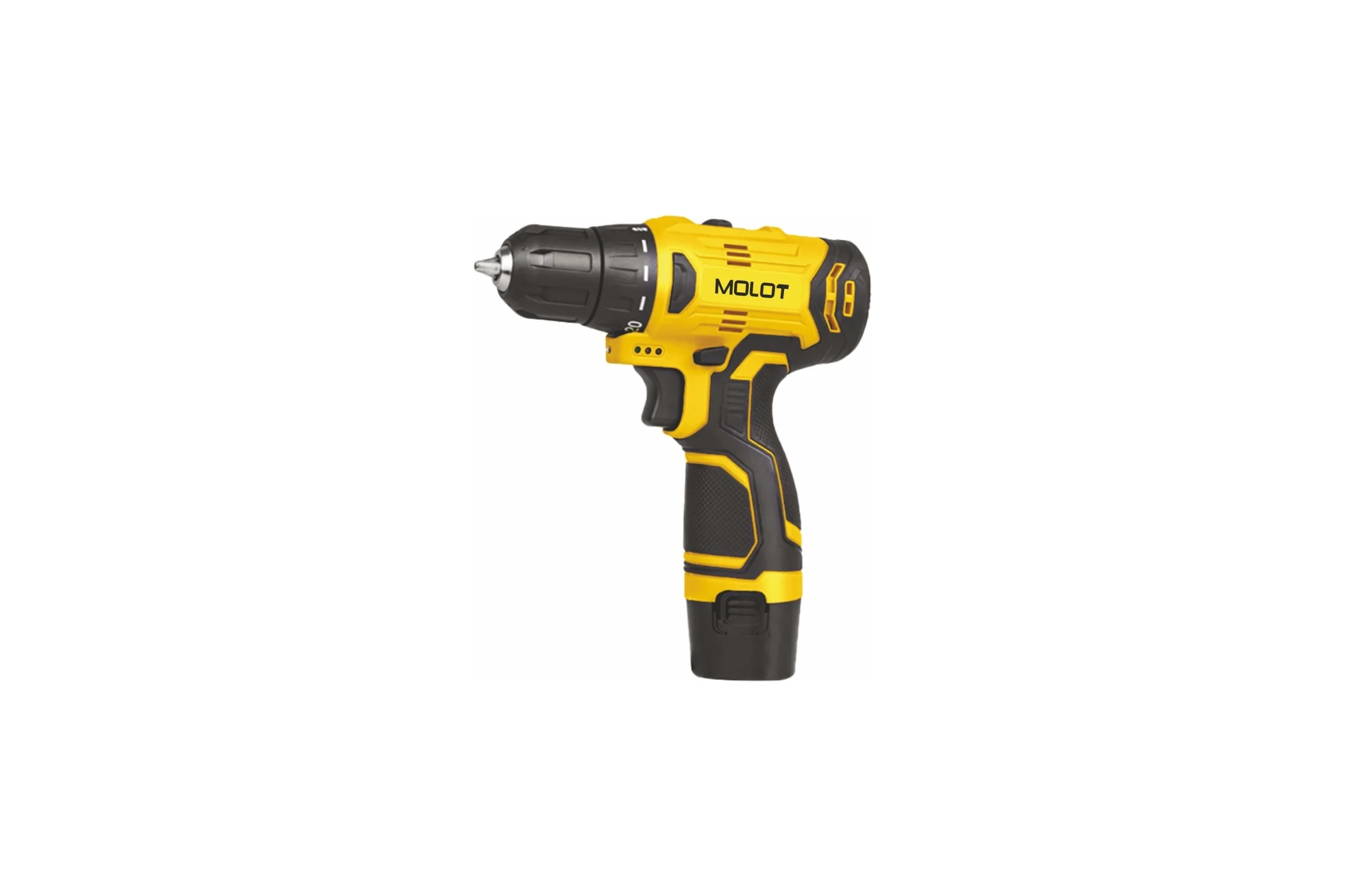 Аккумуляторная дрель-шуруповерт MOLOT MBD 1213 Dli в чемодане 1335567