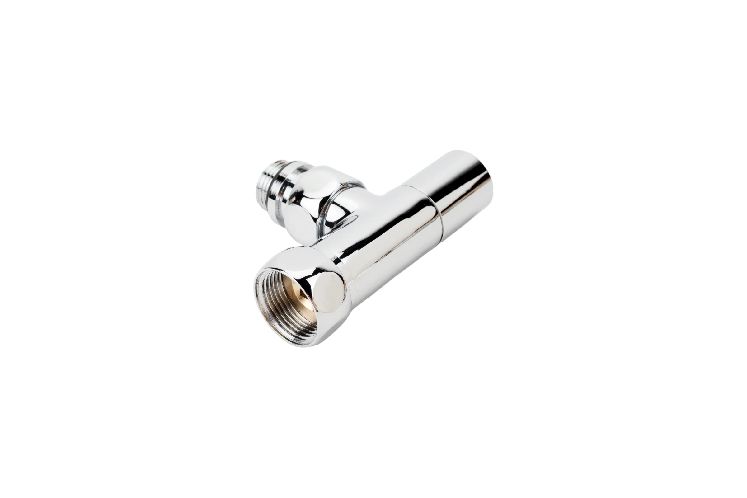 Угловой кран-вентиль SG, ручка колпак, хром, 3/4х1/2 г/ш, 2 шт 02CH0405/2